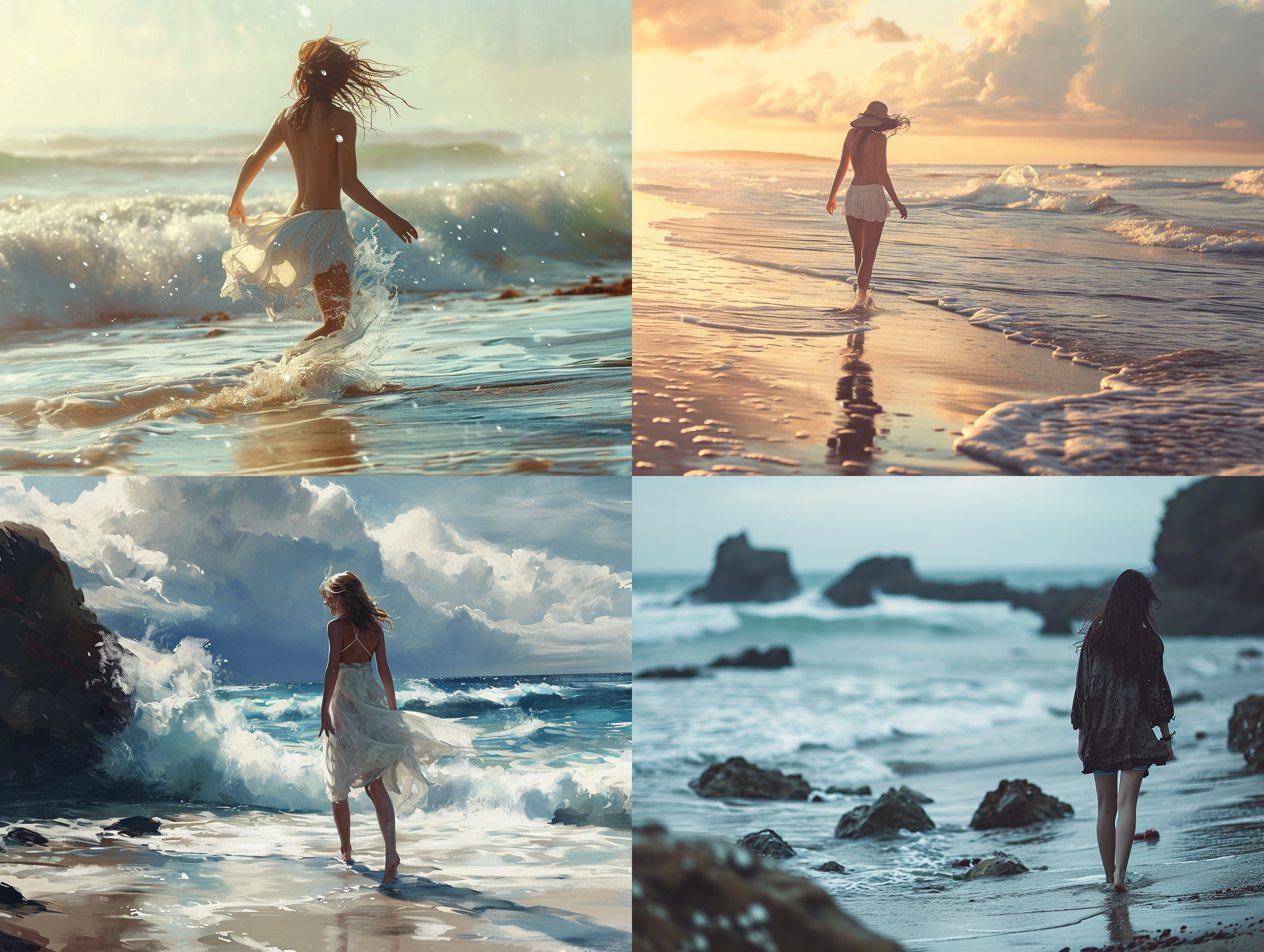 natural light,beach,girl