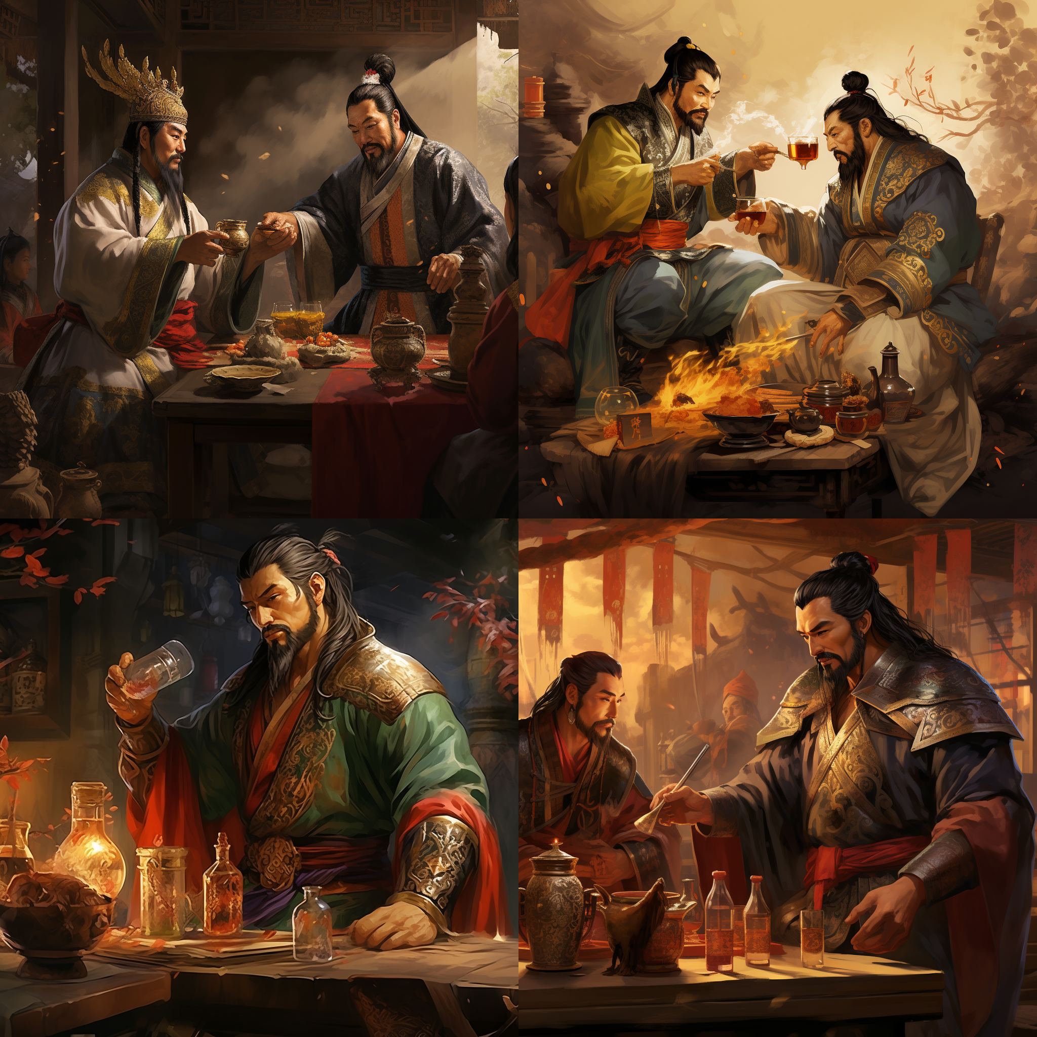 三国演义 关羽 温酒斩华雄