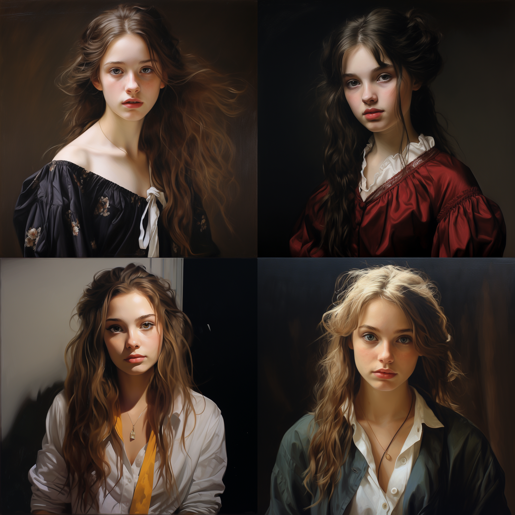 （杰作，逼真：1.3），（极其复杂：1.2）>，一个女孩的肖像