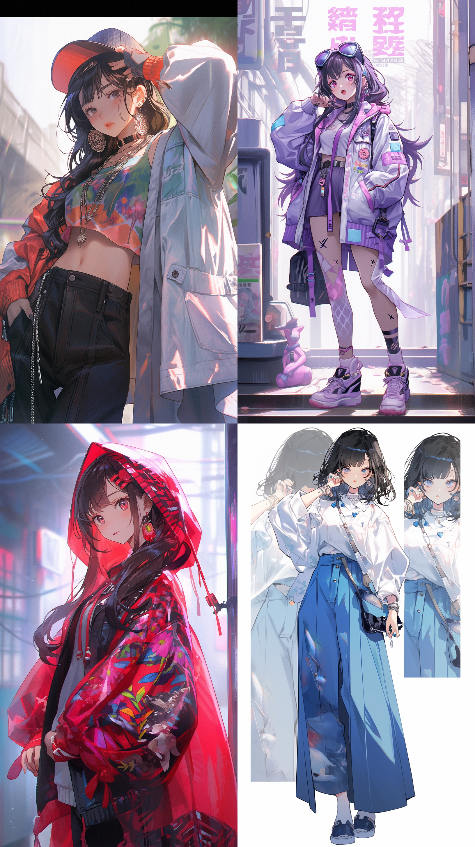 请用新海诚的风格，给我描绘一下铃芽之旅，女主第一次见到时空门的场景