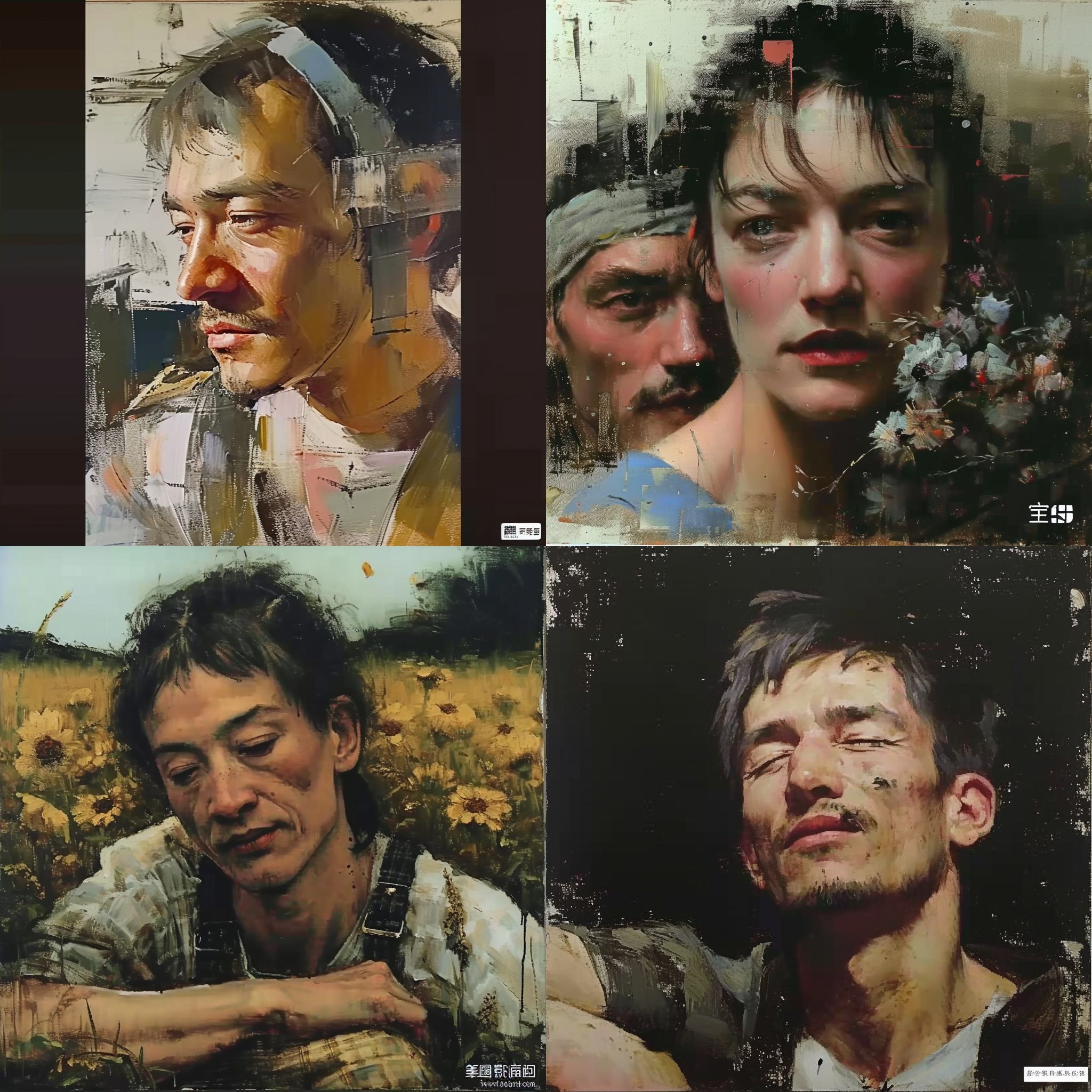 油画
