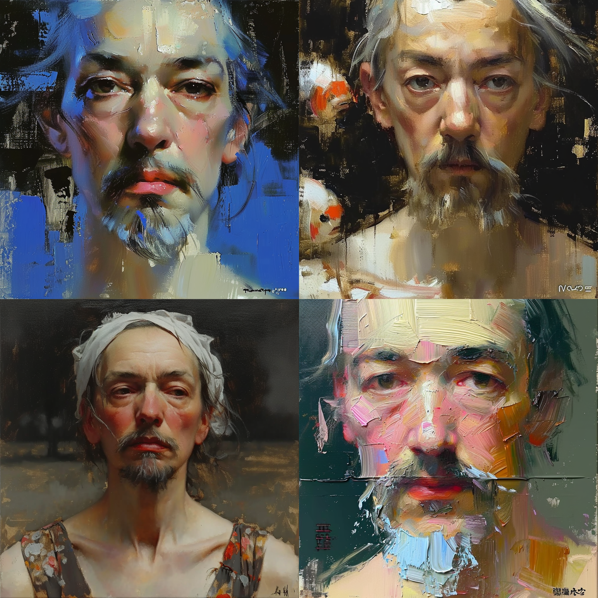 油画