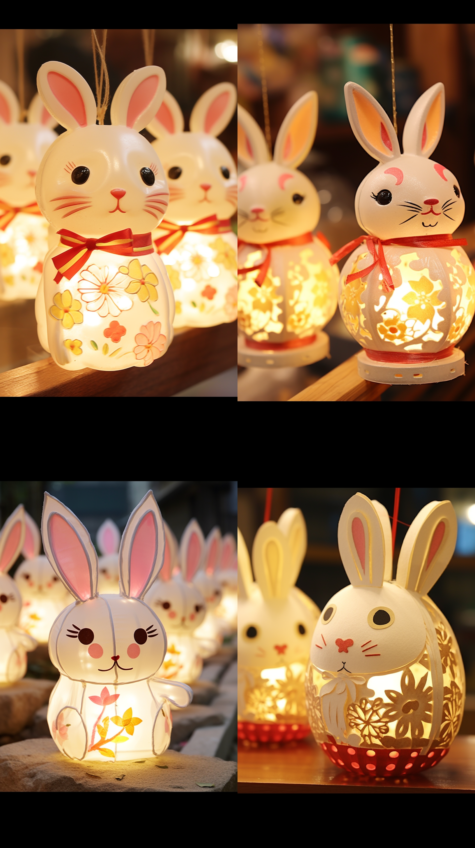 元宵节兔子灯