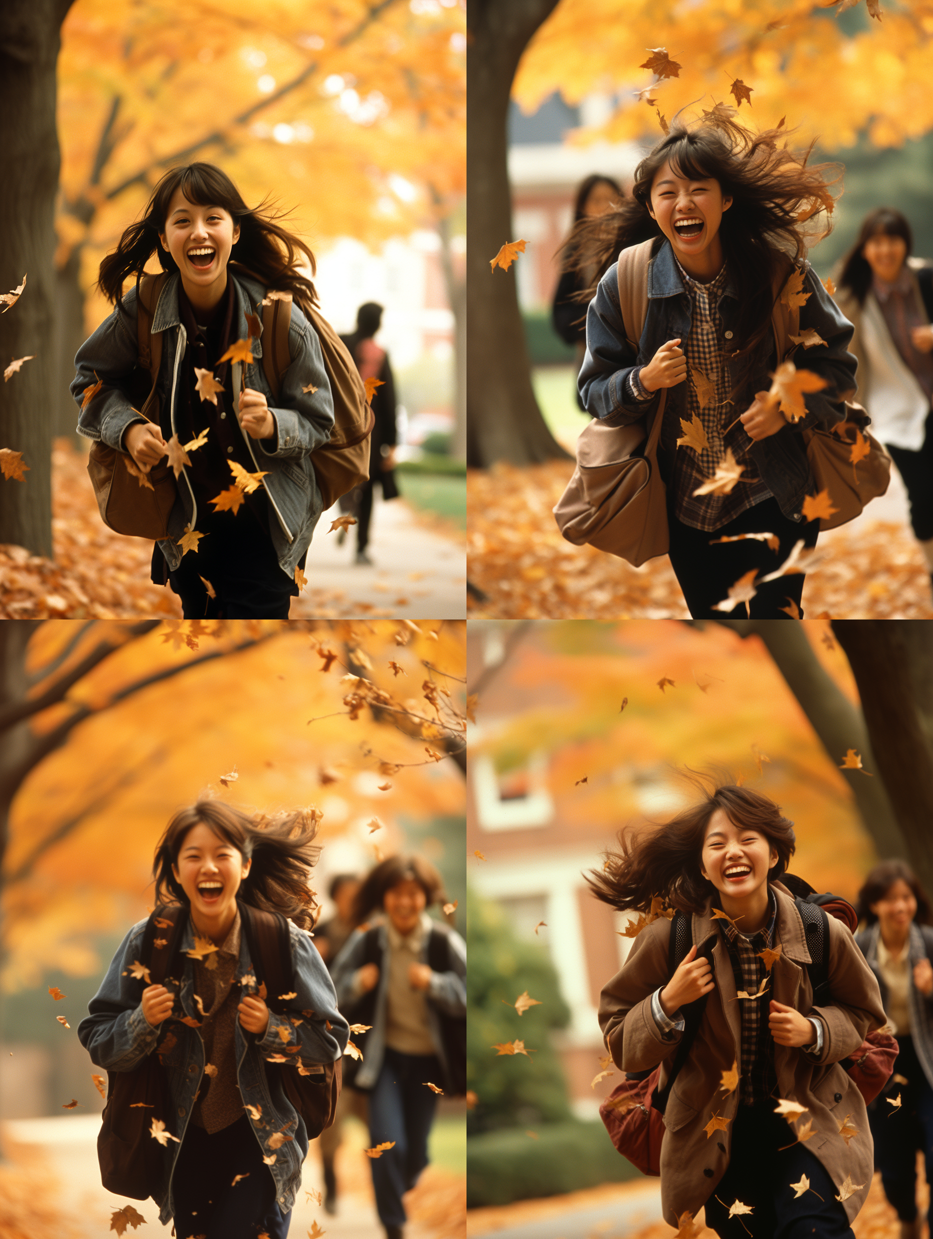 中国大学生，快乐，照片