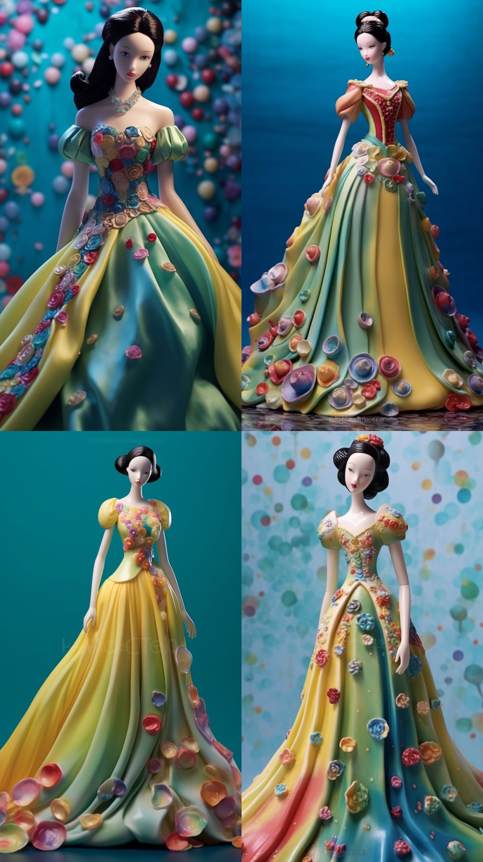 丰富点彩，完美高亮色调，完美绢纱质感，完美简洁北宋优雅人偶，情感流动，空灵唯美，完美准确形体结构。 极简主义 液体秘 光粒子 极简主义 液体秘 光粒子