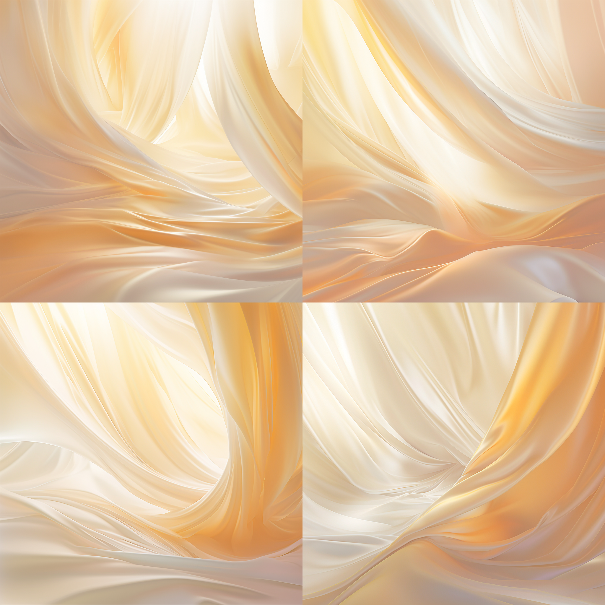 丝绸纹理，不规则形状，淡橙色调，高光反射，平面构图，暗光环境，近景特写，柔和色调，流动感，诱人氛围，甜美情感，9：16构图比例。