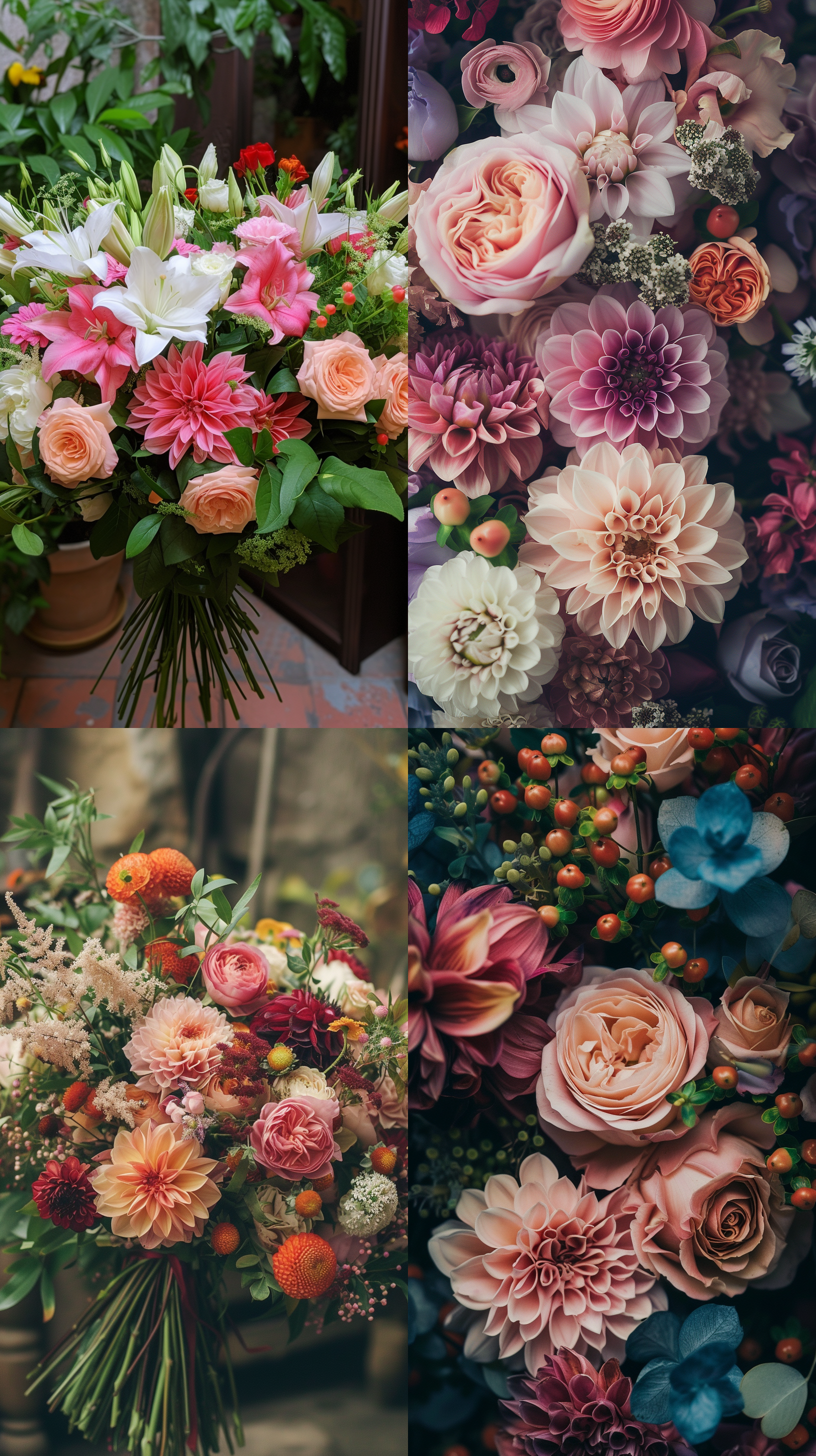 一束漂亮而美丽的花