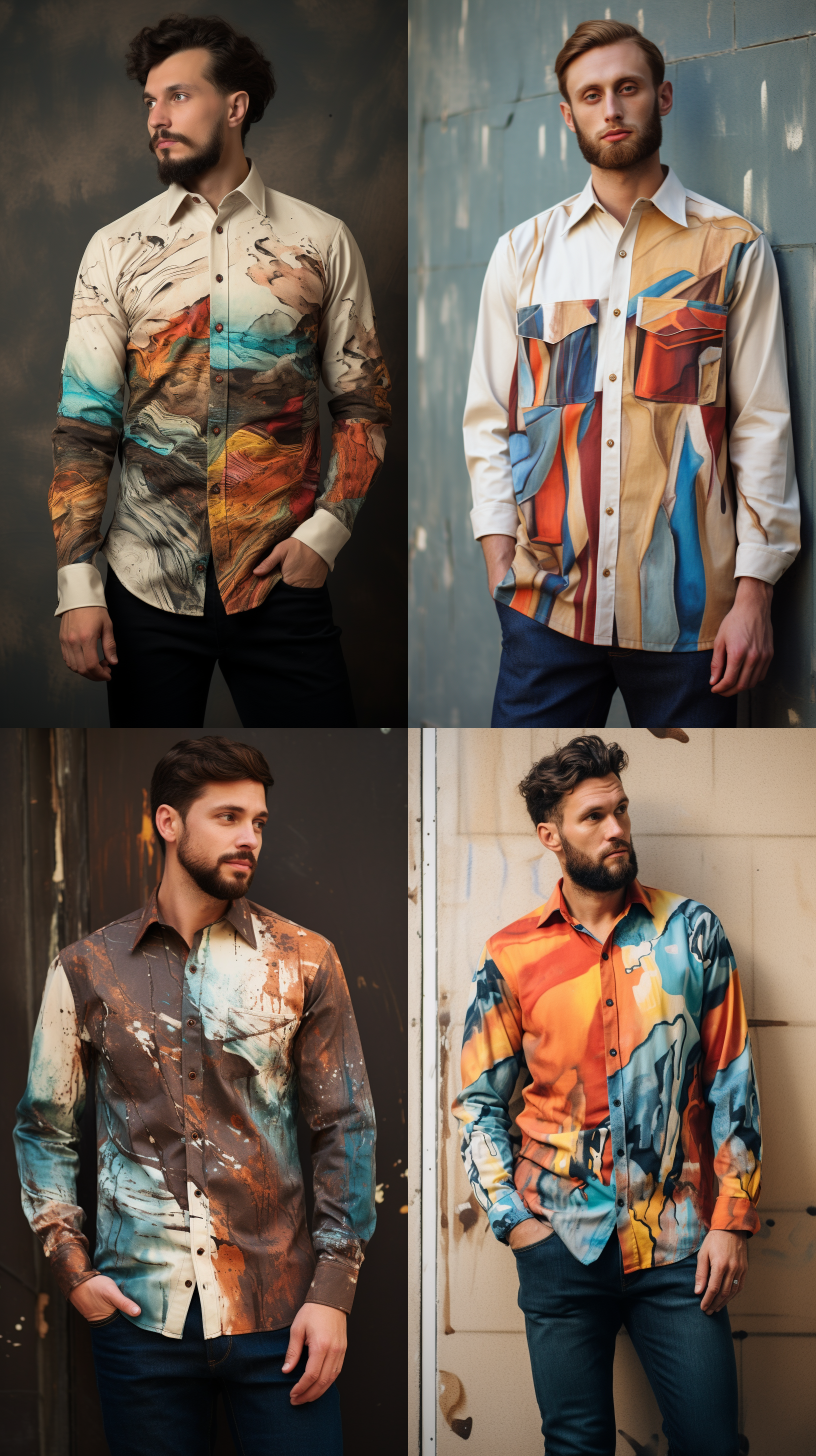 一件 canvas 上衣 男士衬衫