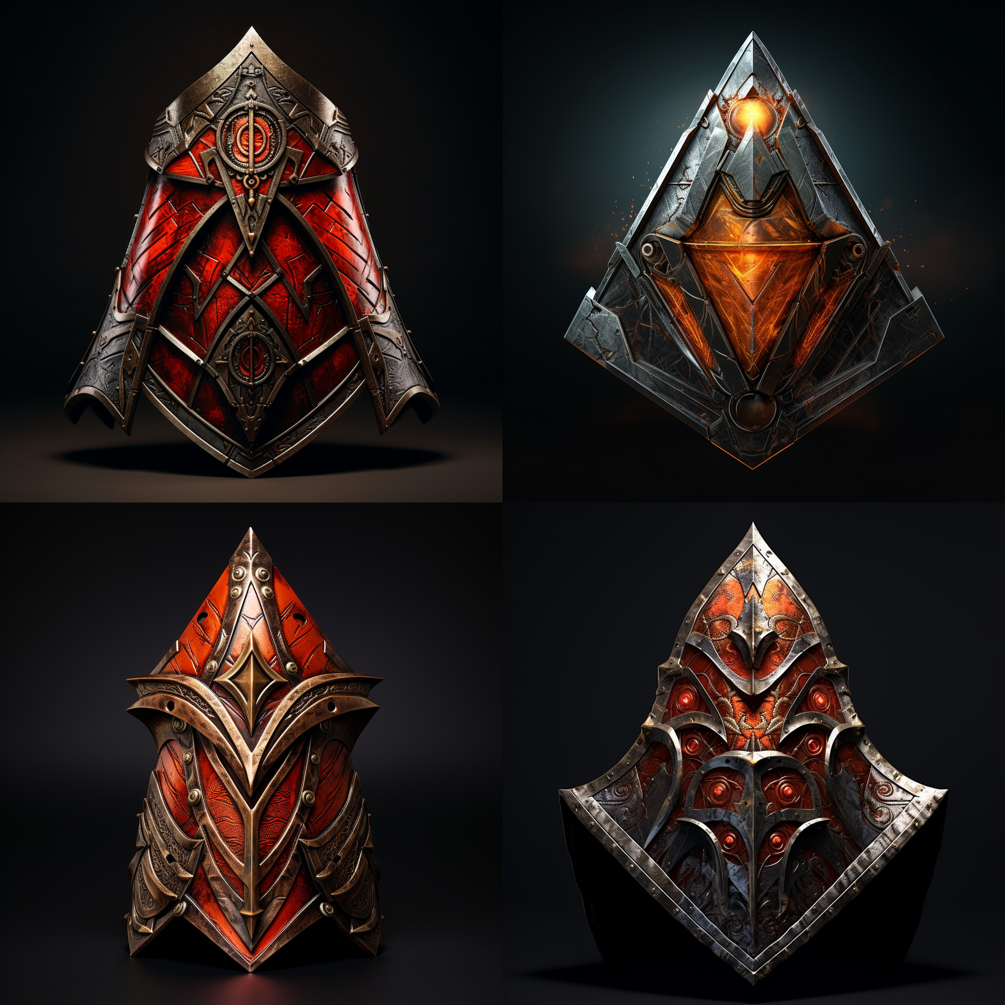 破甲锥，镶嵌符箓纹理，法术光辉、背景仙侠，独特构图，细节丰富，对比，锐利镜头，明暗交错，闪光灯照射，动态流畅，神秘色调，激情澎湃。