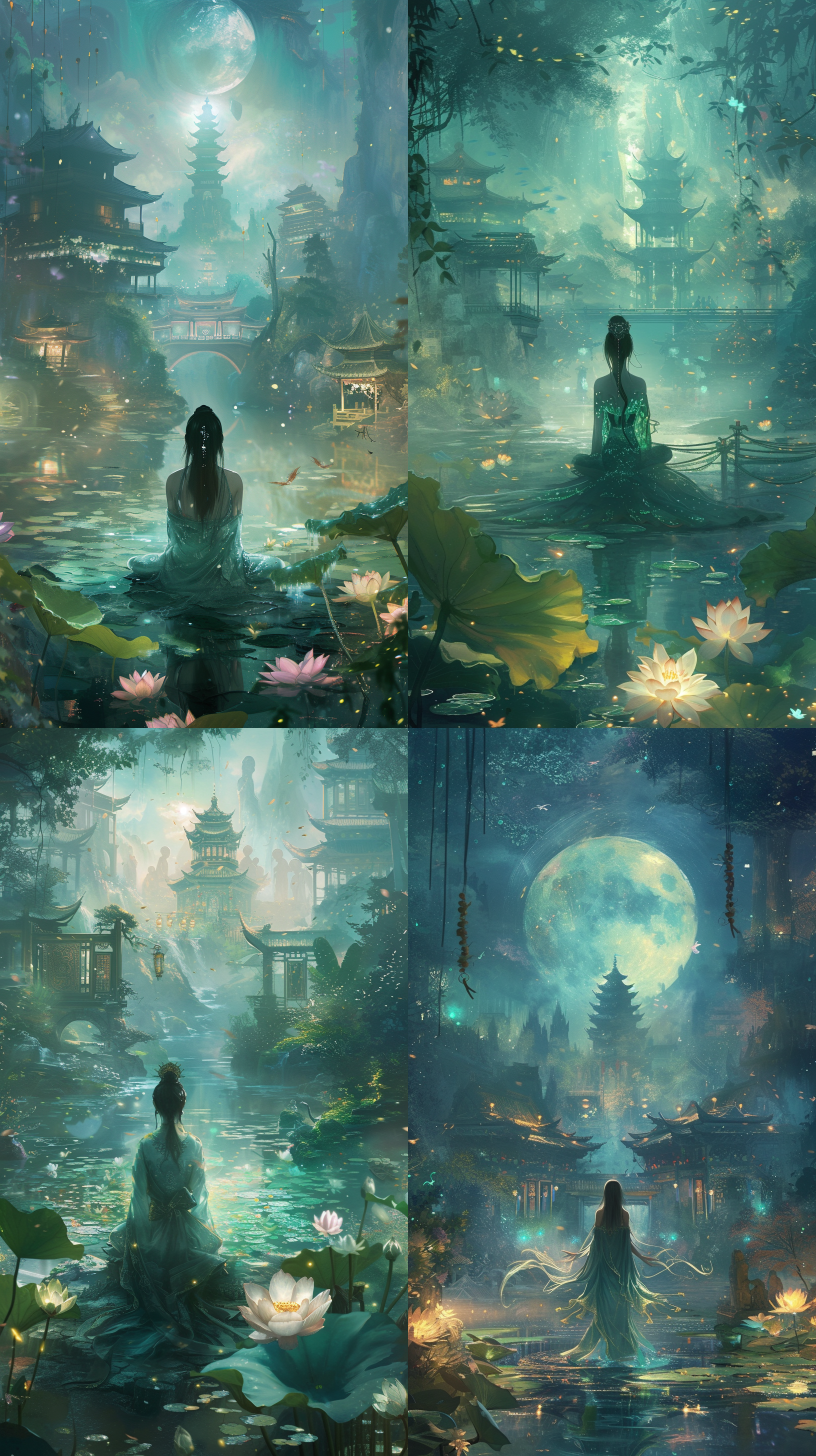 南无药师琉璃光如来佛，身如琉璃，内外明彻，净无瑕秽，光明广大。光影交织，圆润、明亮、宁静、庄严。自身光明炽然，照耀世界。在东方净琉璃世界，琉璃为地，金绳界道，城阙宫阁，轩窗罗网，极乐世界。 南无药师琉璃光如来佛，琉璃光芒，明亮，庄严，宁静，光影交织，金绳界道，极乐世界，东方净琉璃世界，圆润，广角镜头，暖色调，庄严。