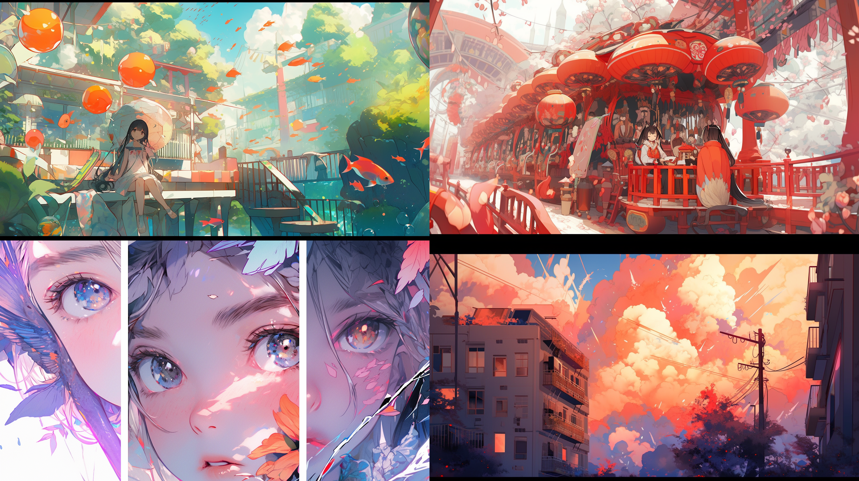 参考图片，重新创作一副超现实主义风格