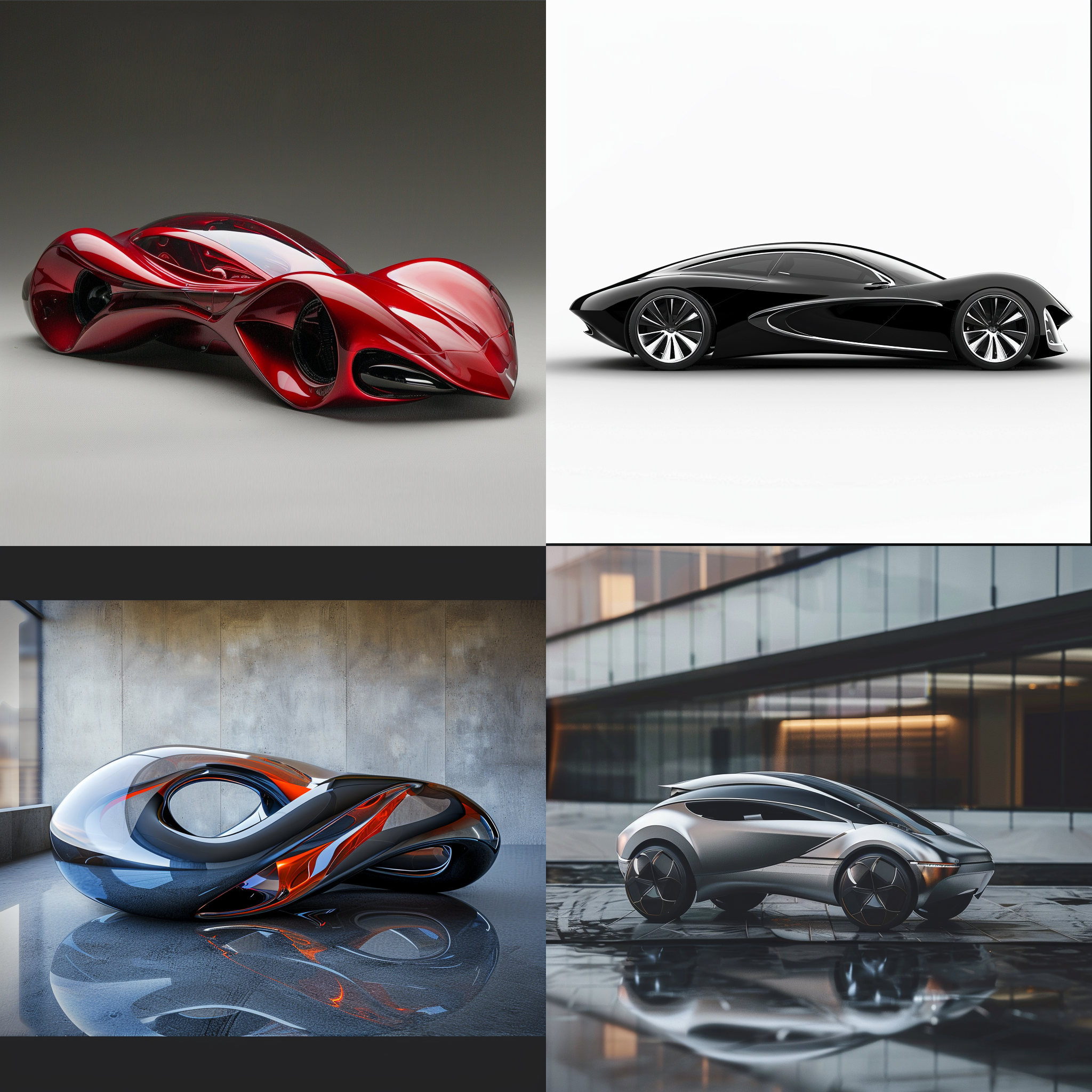 奇瑞汽车 ，扎哈风格，线条流畅