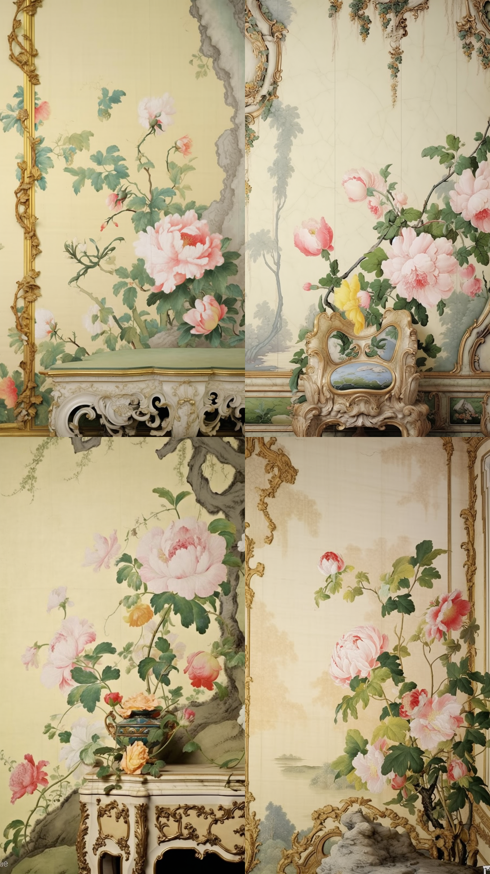 巴洛克风格，洛可可田园风格，光明