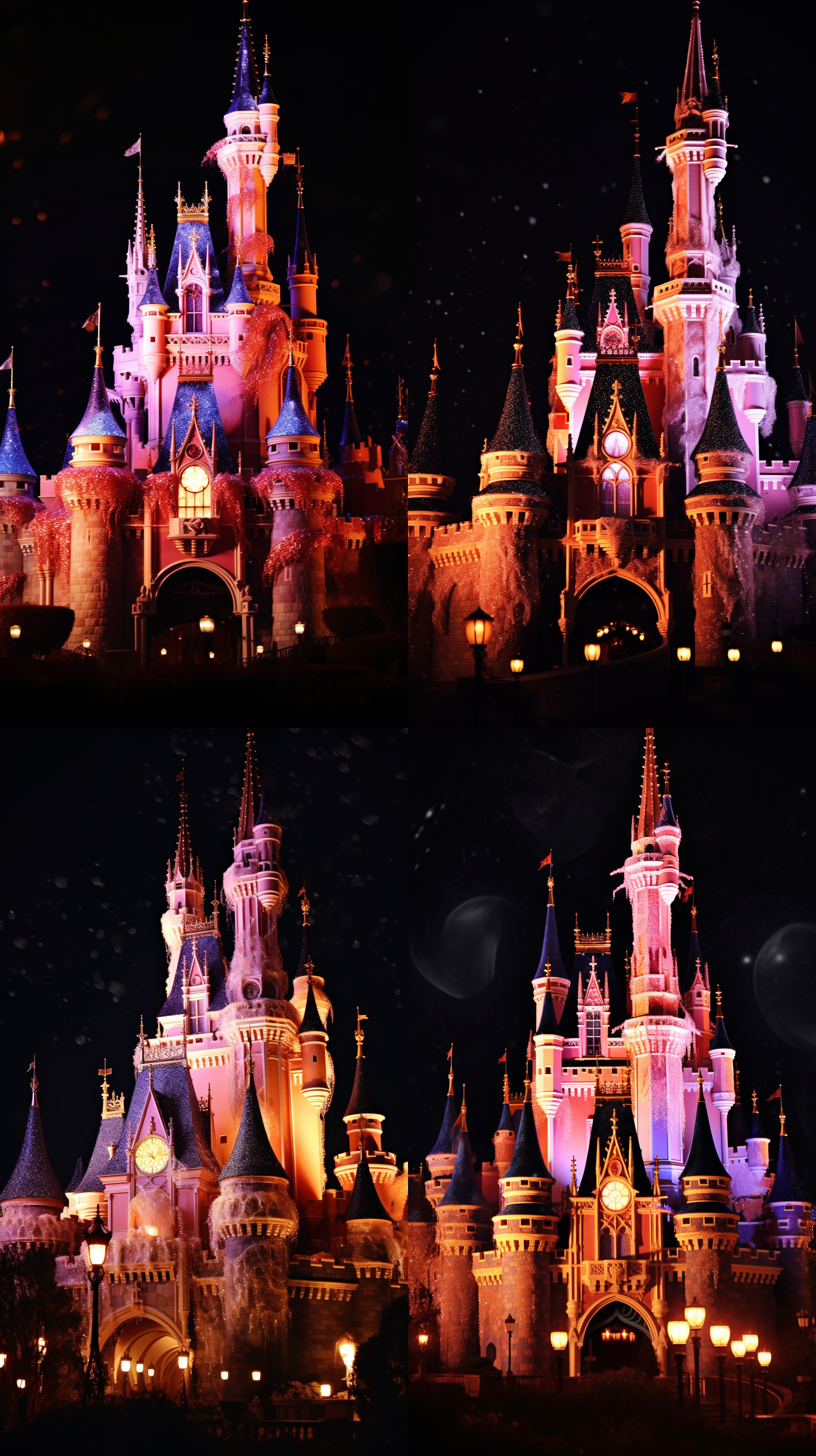 烟花、泡泡、唯美、绚烂、梦幻