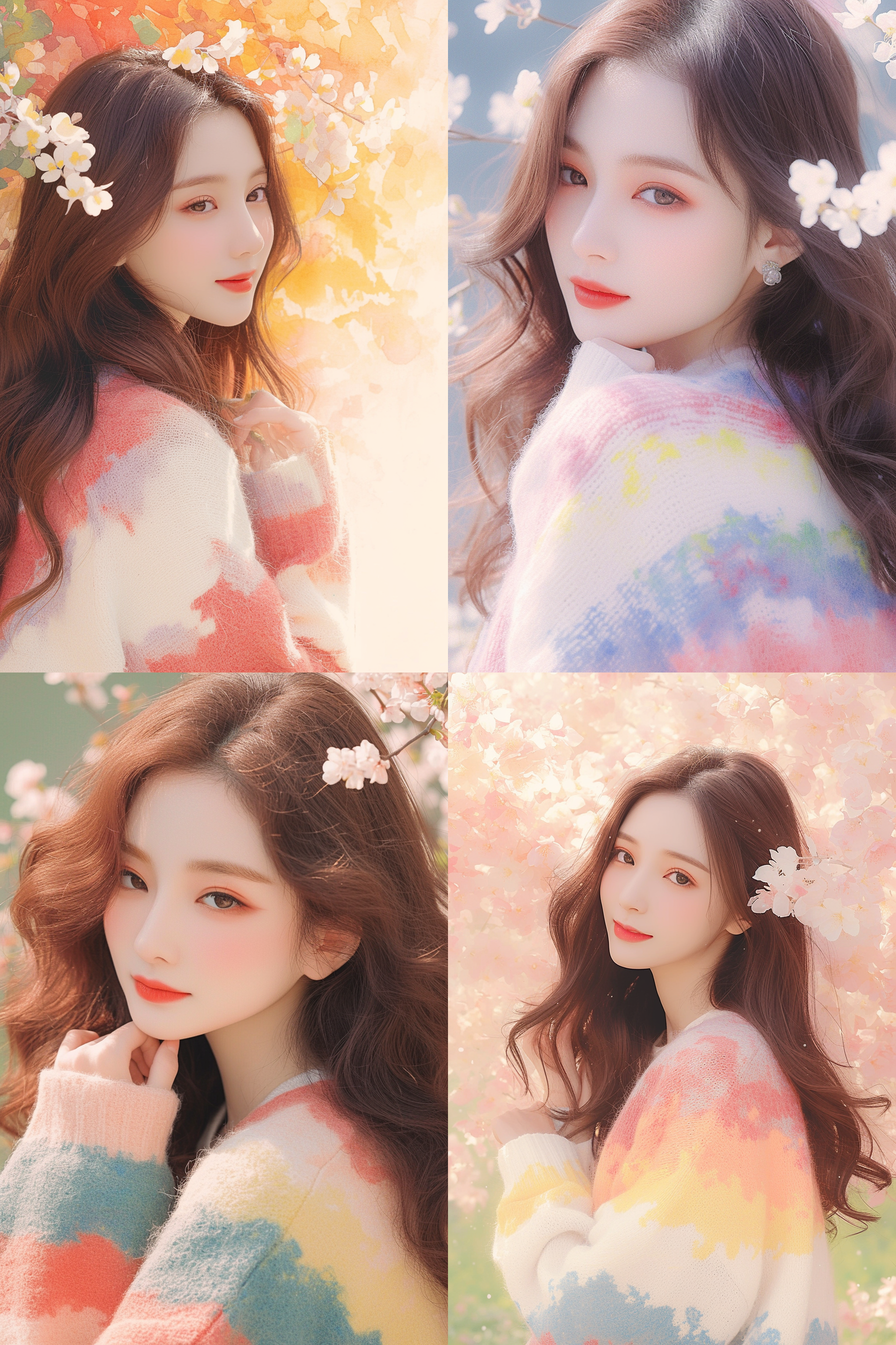 半涂水彩画风格，极简粗糙的铅笔纹理与淡水彩，柔和优雅的色彩，卡通水彩插图，画面中，每一笔都充满艺术感，水彩笔刷纹理，笔刷笔触感, 水彩效果，艺术氛围，卡通风格，手绘感，创意设计，明亮色调。