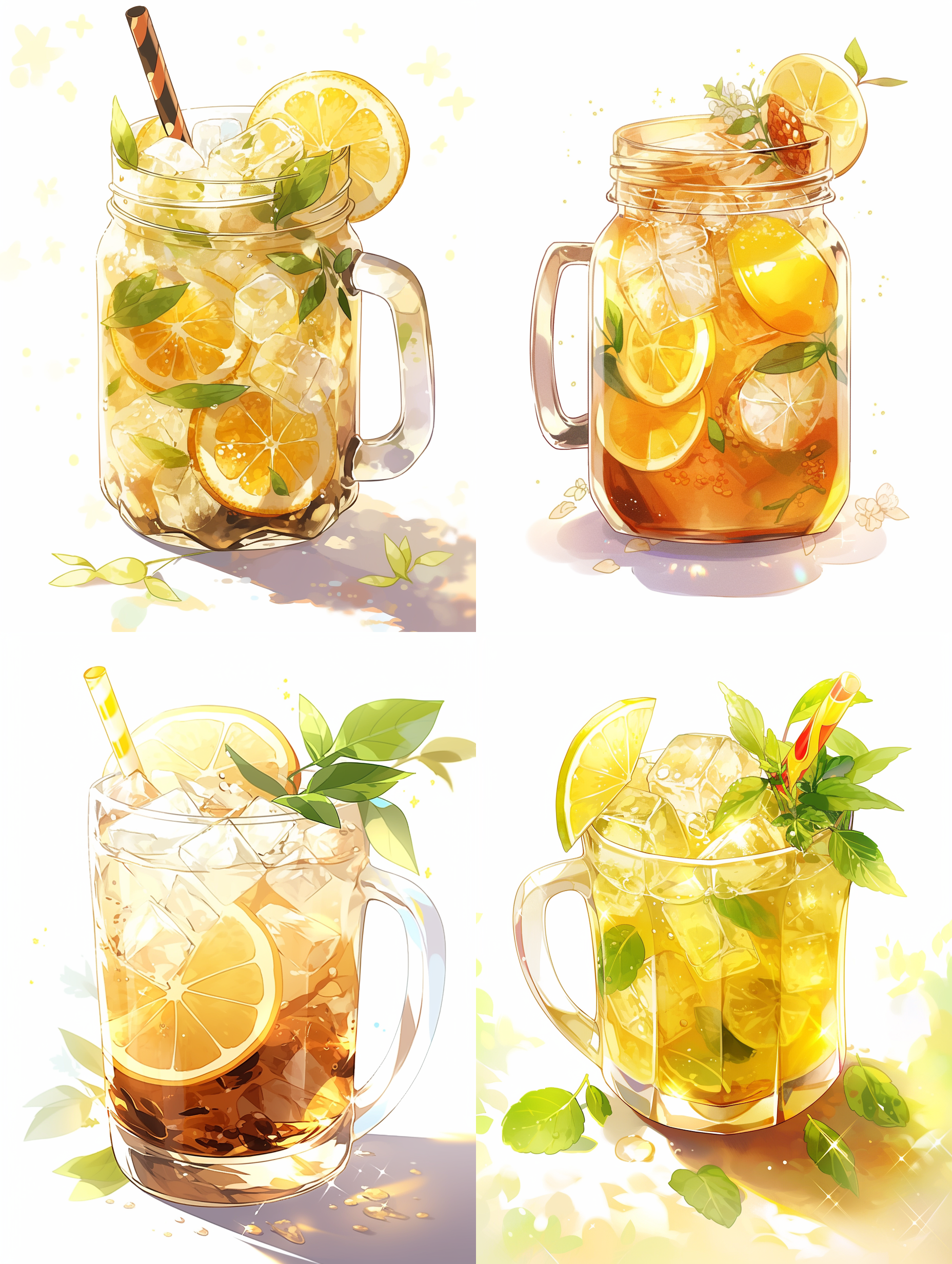 柠檬茶，提神饮料，柑橘饮料，柠檬冻茶，柠檬泡茶，冷柠檬茶，柑橘提神饮料，柠檬片泡茶，柠檬茶蒸杯，柠檬消暑饮料