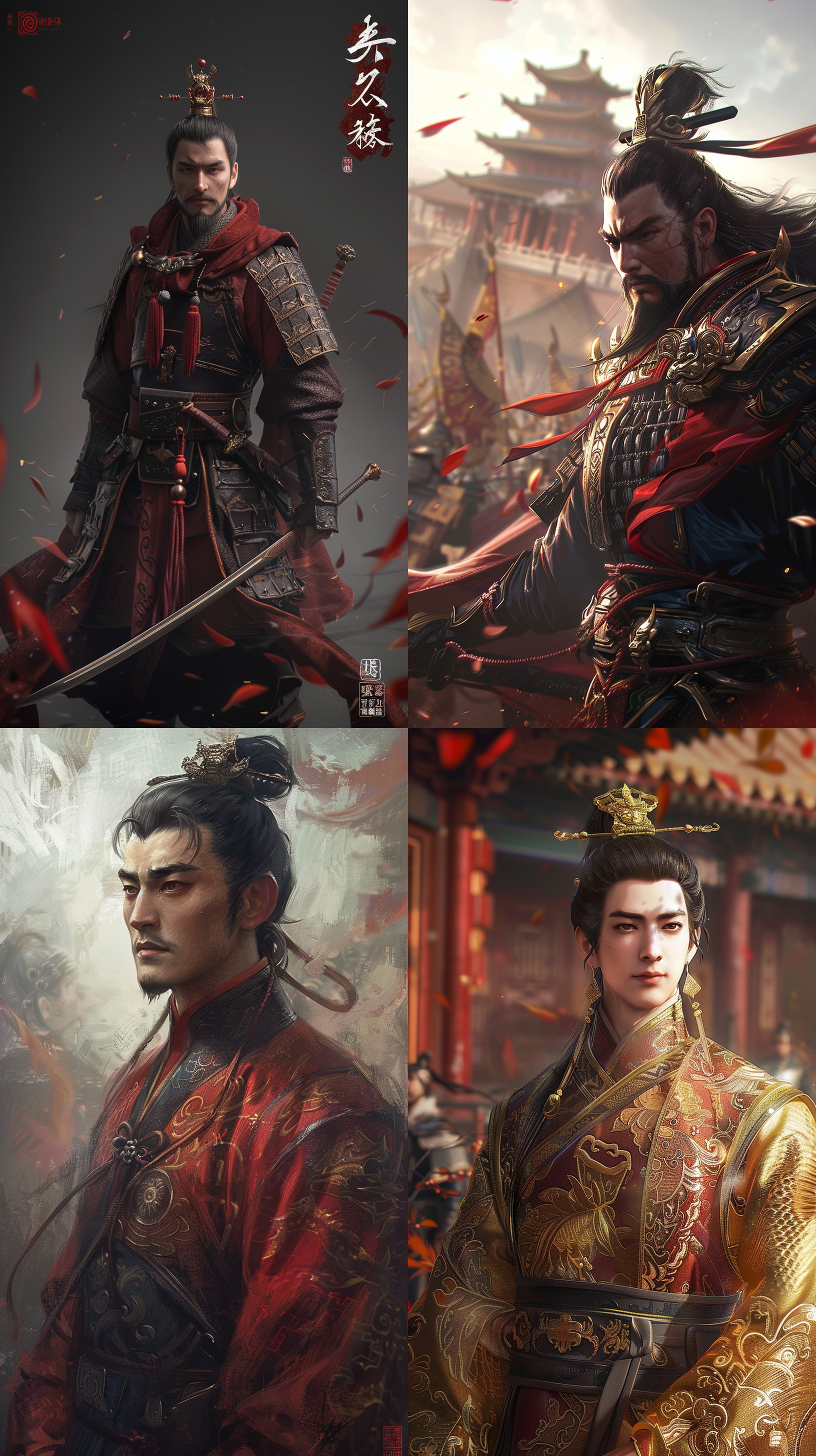 中国风郭嘉，漫画风格，谋士服饰，高清晰度，逼真人物，古代中国风，立体感，精细线条，暖色调，神情专注。