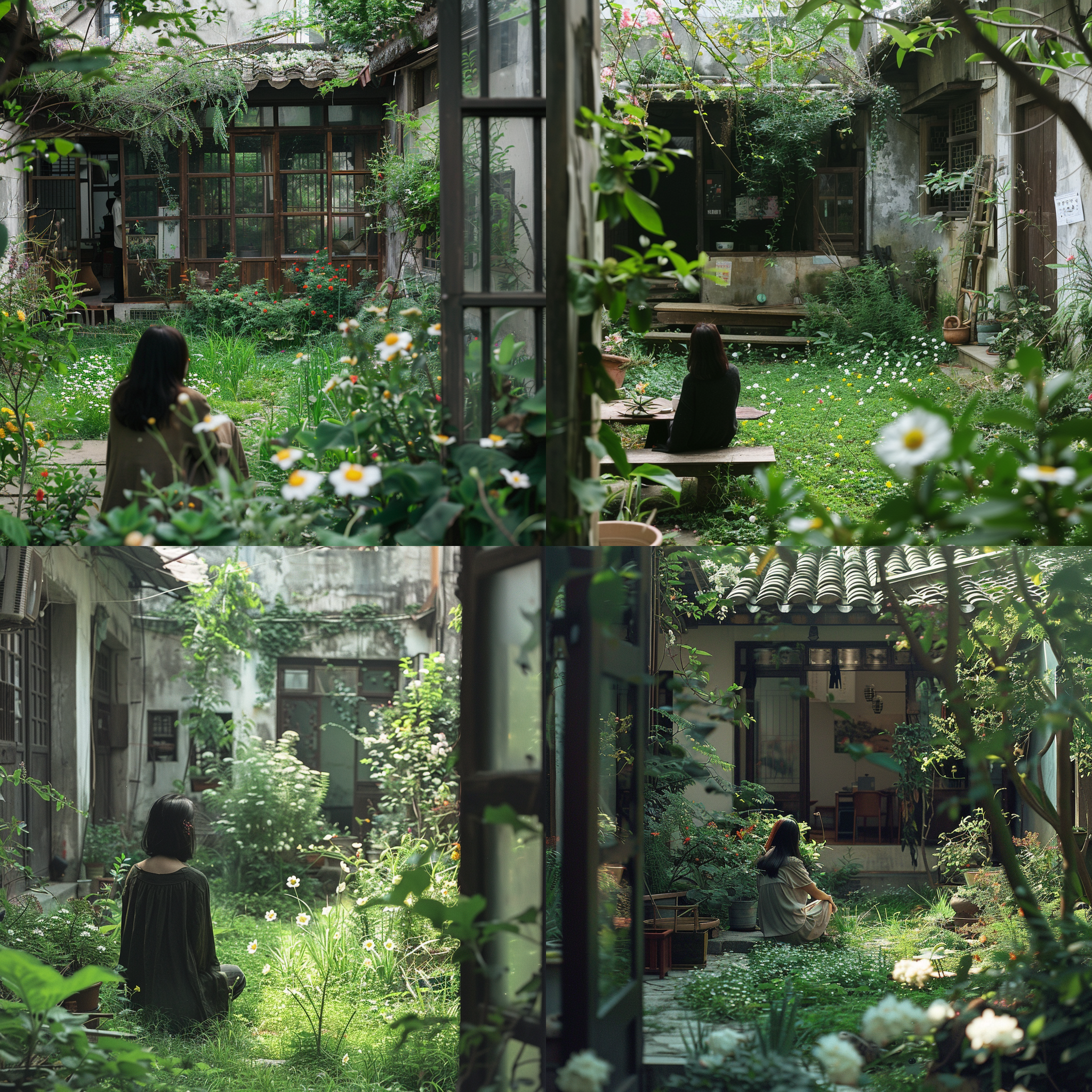 300平方米大院子，院子里的花草树木，依旧在阳光下迅速生长着，不断开放出各种美丽而灿烂的花朵,散发着淡淡的芬芳气息。那些绿色的枝丫，像是一双双青蛙的手臂，伸展出去，欢快地跳舞着。草地上铺满了一片翠绿色的毯子，让人感觉舒适而亲切。初夏时节，院子里中满了绣球花和栀子花，那香臭如烟的香气弥漫在整个庭院，闻起来如沐春风，让人陶醉。