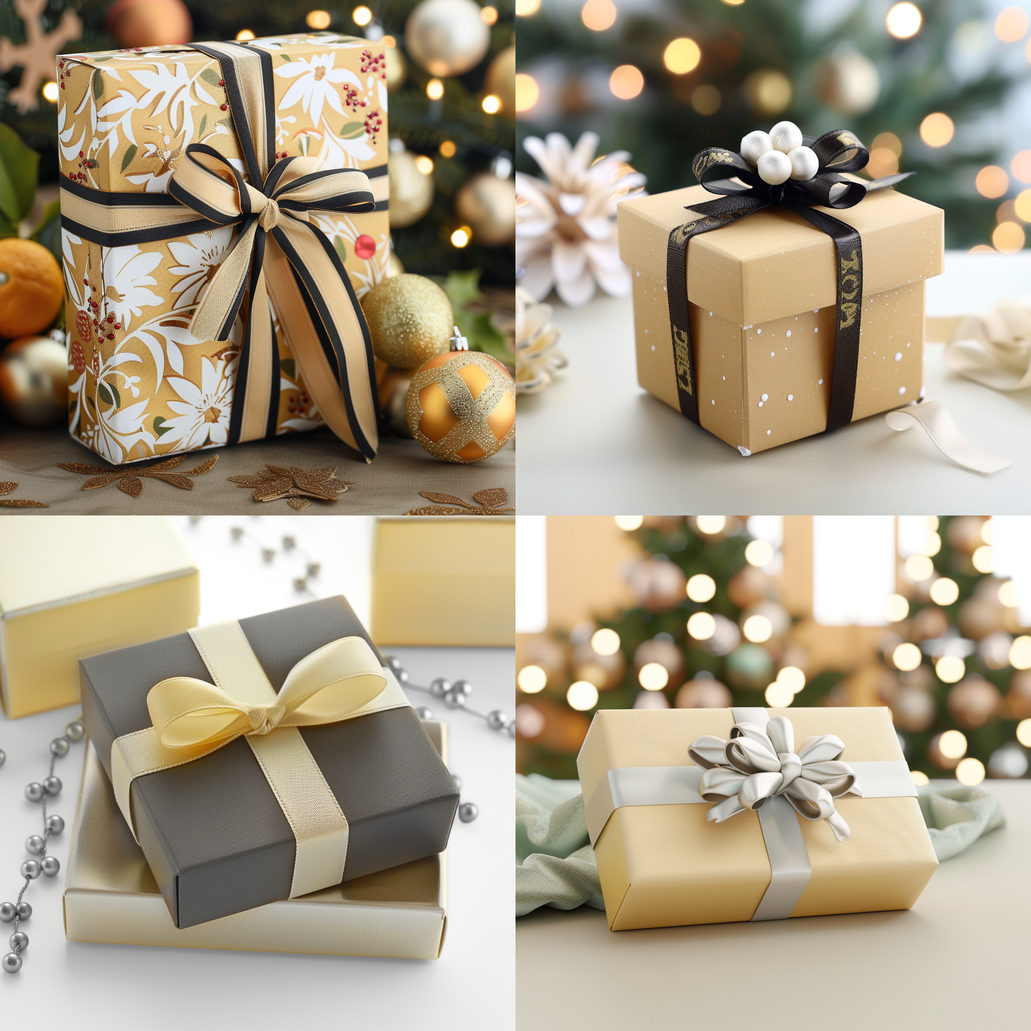 精美盒子包装，桌面，布