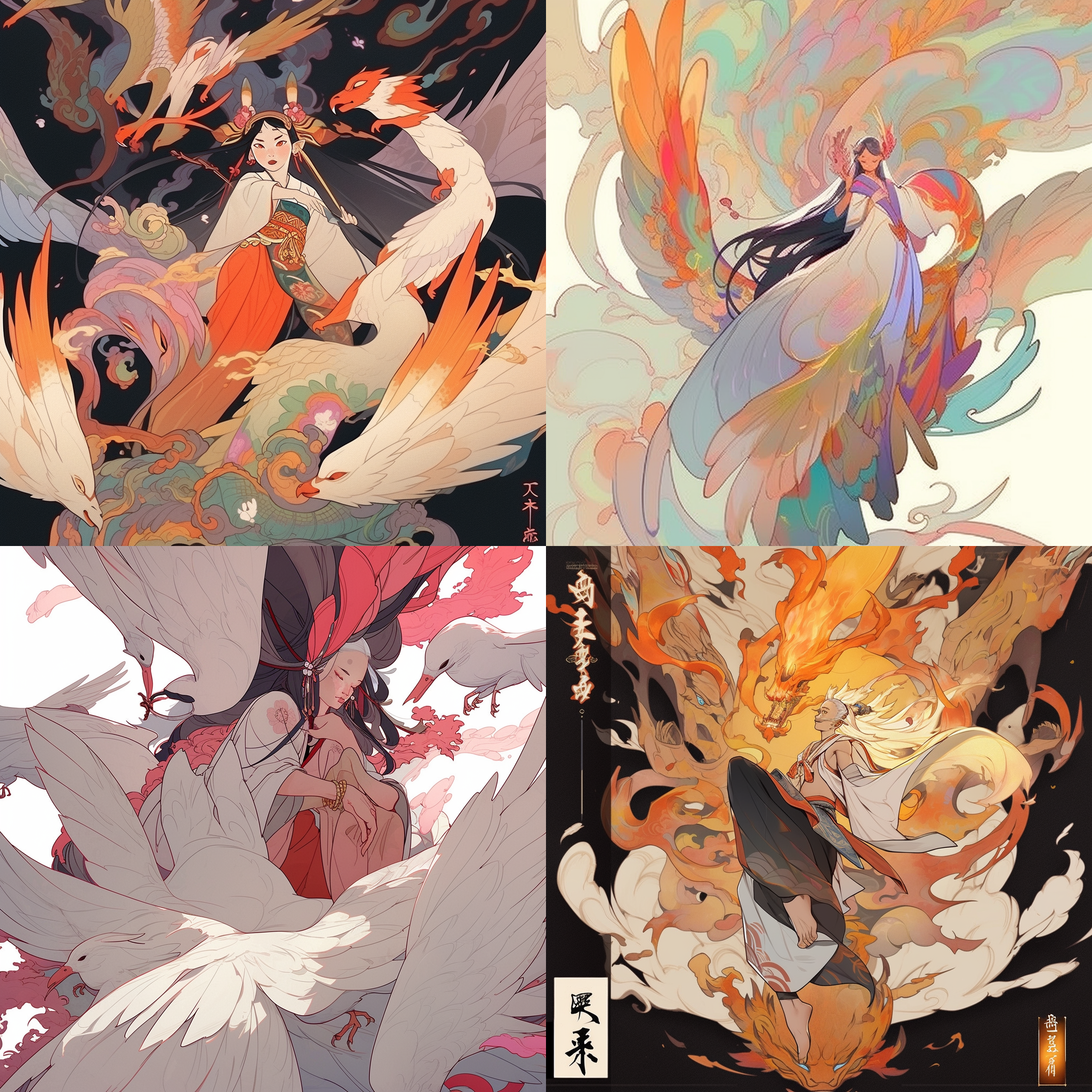 诗词名是亟涅槃 诗词内容是 只闻凤鸣九天叫，孰知涅槃苦深道。 苦深涅槃灭天骄，傲世一鸣天下啸。