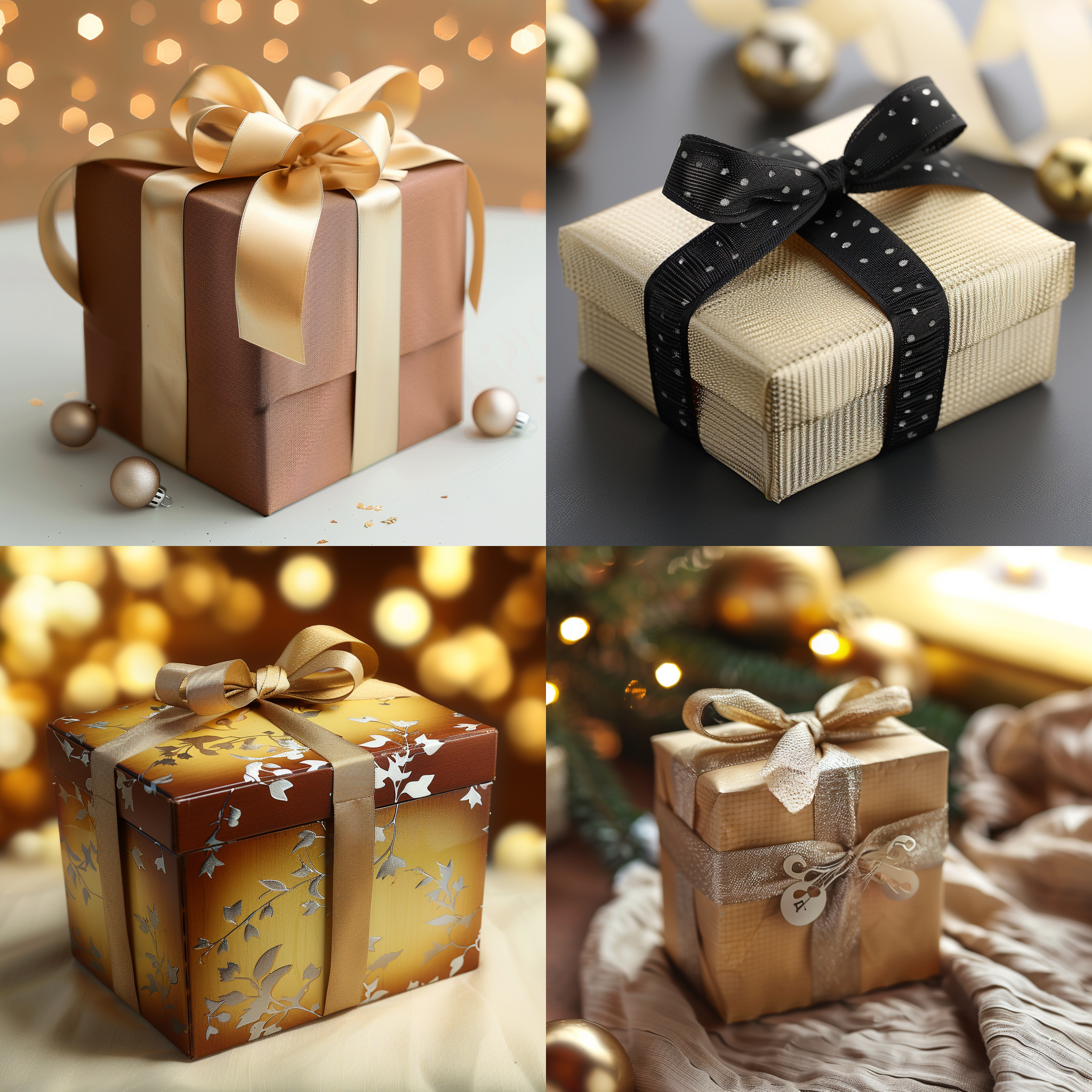 精美盒子包装，桌面，布