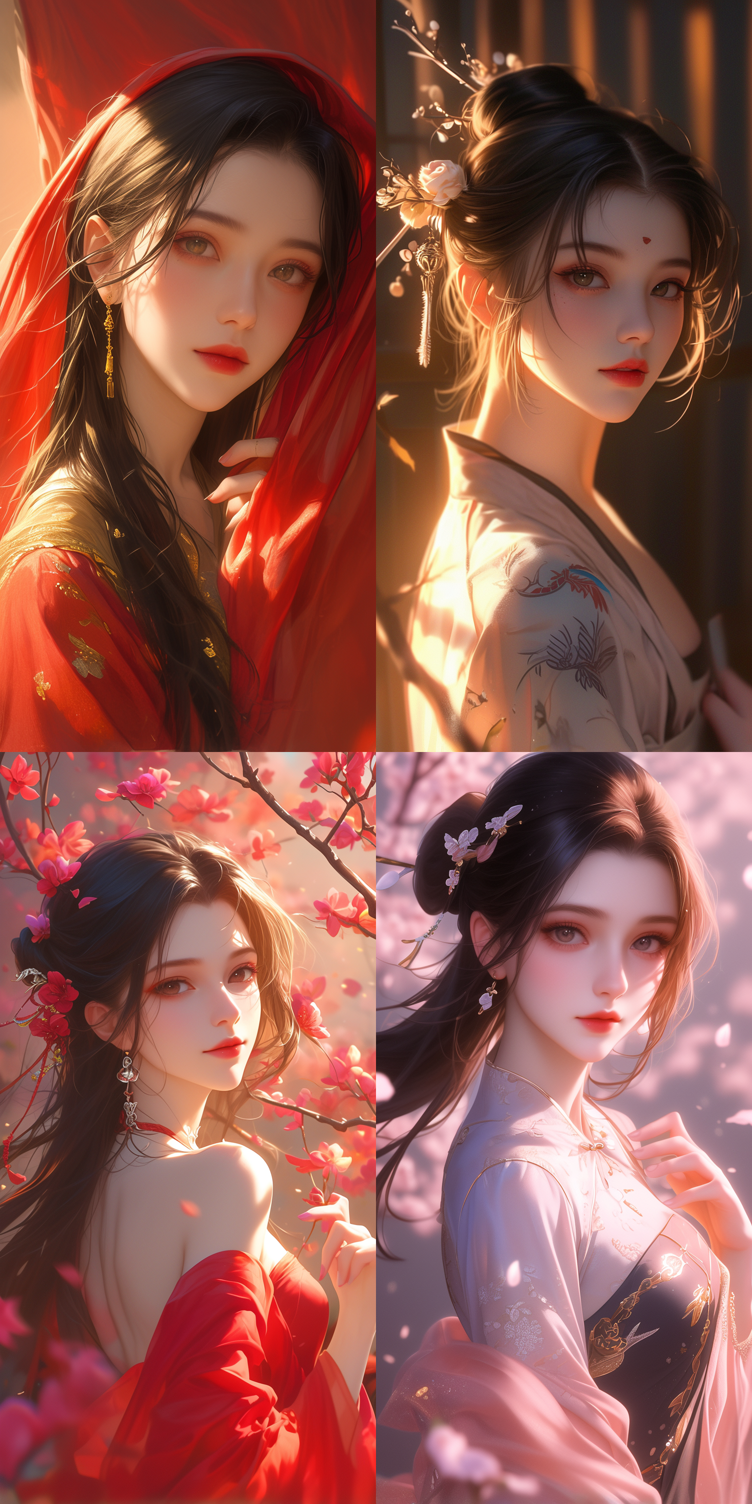 中国美女微笑甜美，特别漂亮，甜美，半身照，室内环境，柔和光线，肖像镜头，温暖色调，自然表情，端庄优雅。