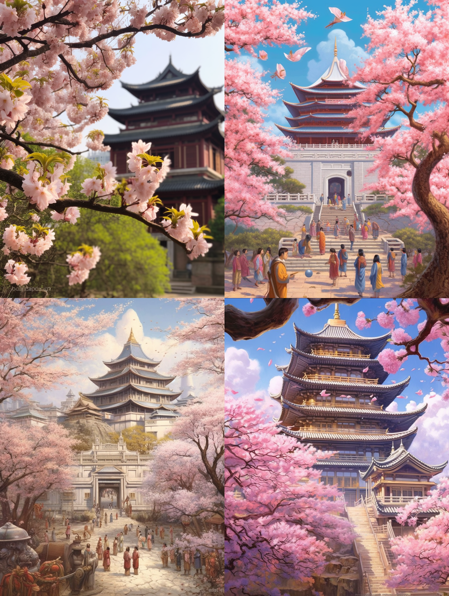 灵谷寺的玉兰，千呼万唤开了起来！ 位于大雄宝殿前的两棵玉兰， 以古建为背景， 树下有美人相衬，