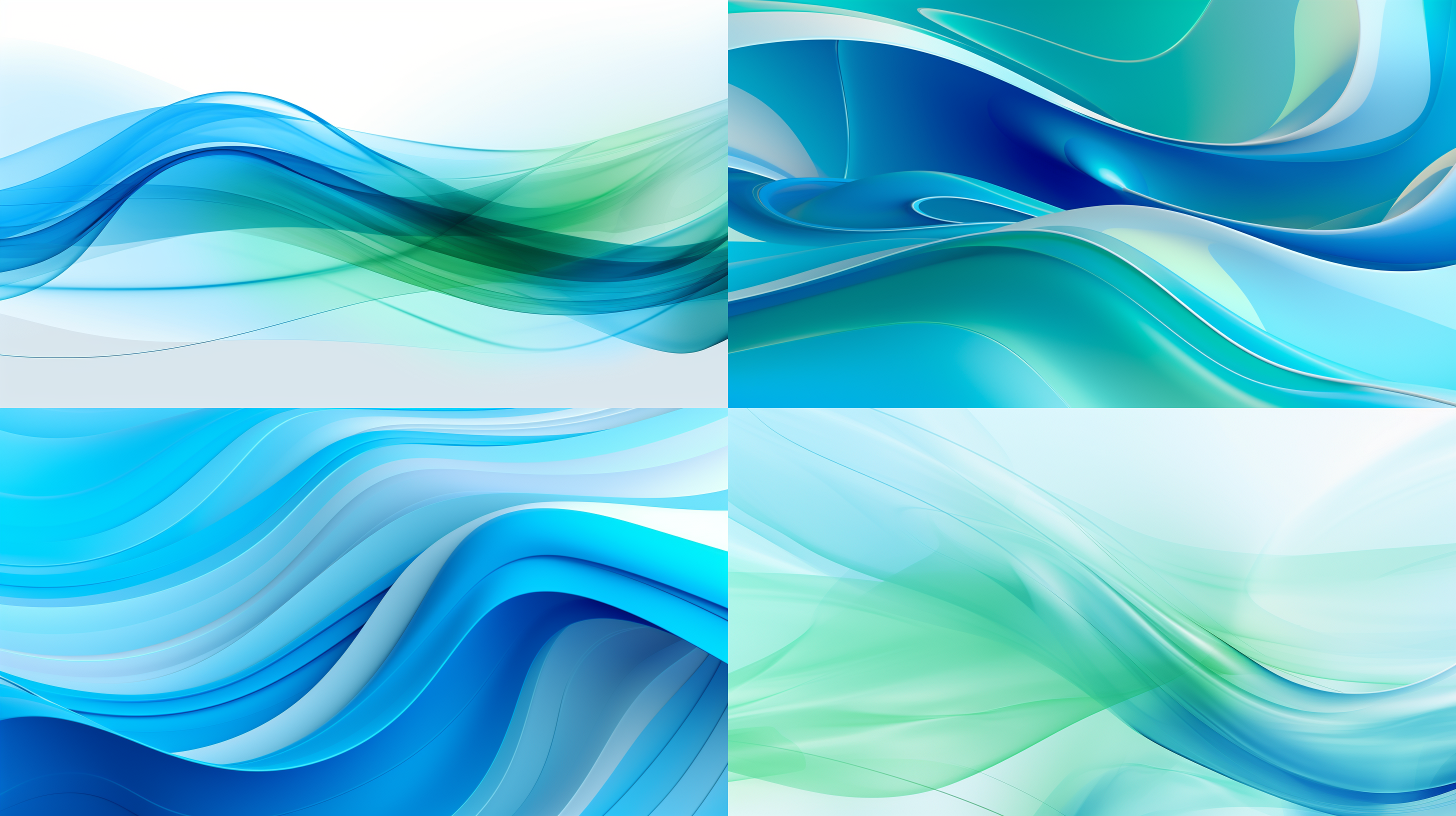 the blue background has a swirled shapes, there is no content in the upper half, in the style of internet academia, high horizon lines, chemical reactions, ps1 graphics, vibrant worlds, translucent water, central curved three-dimensional arc, curve shapes, blue-green