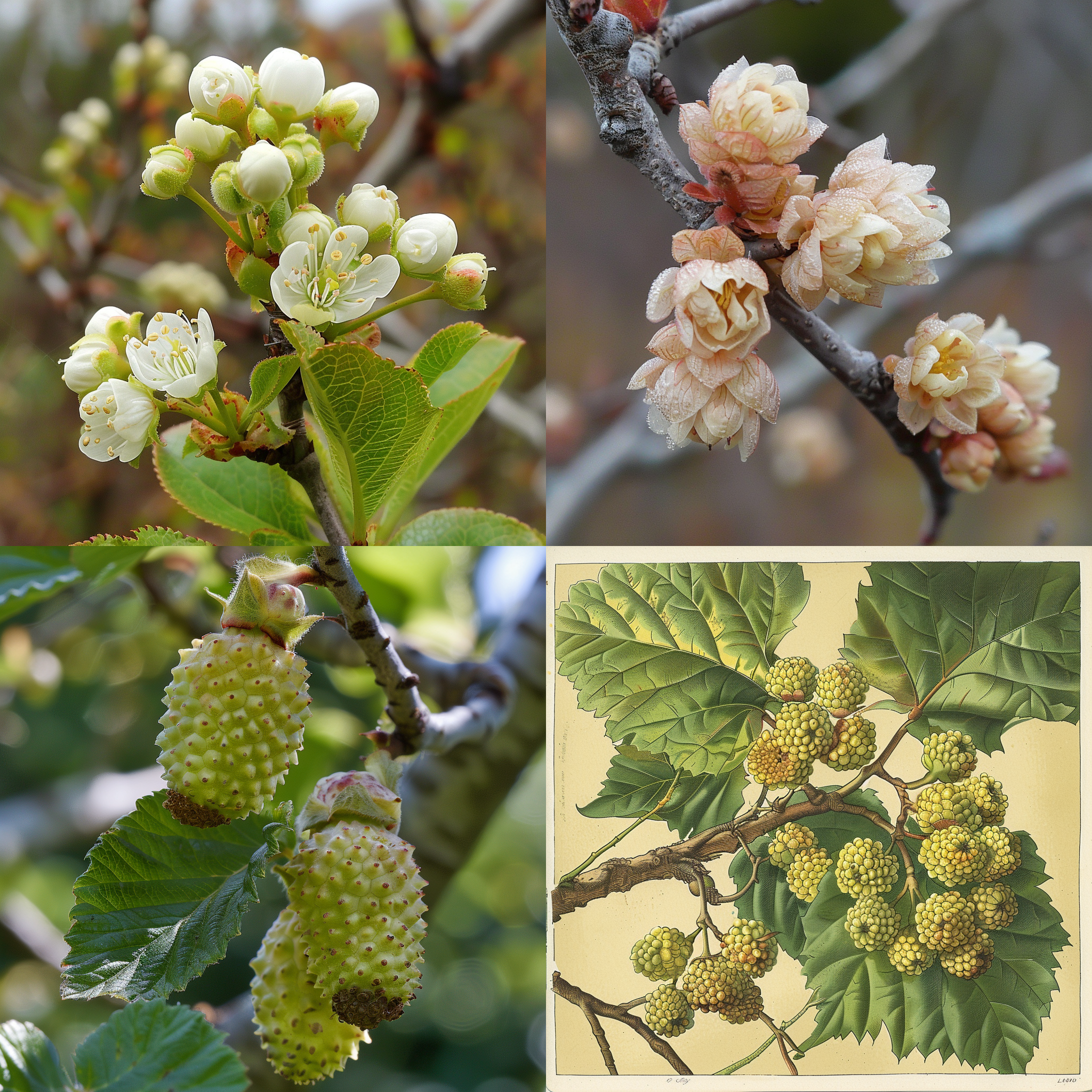 morus alba l. var.multicaulis(perrott.) loud.