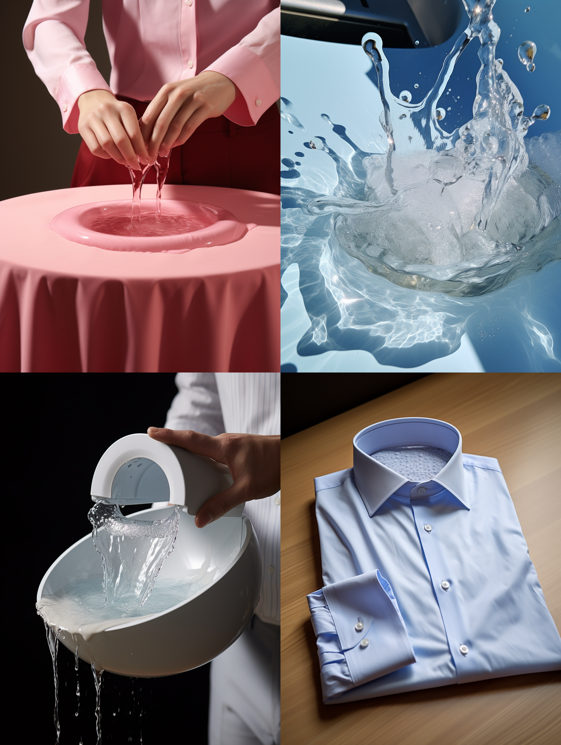 手洗衣领 水洗 旋转 快速 高效 衣服清洁 顽固污渍清洗 阳光