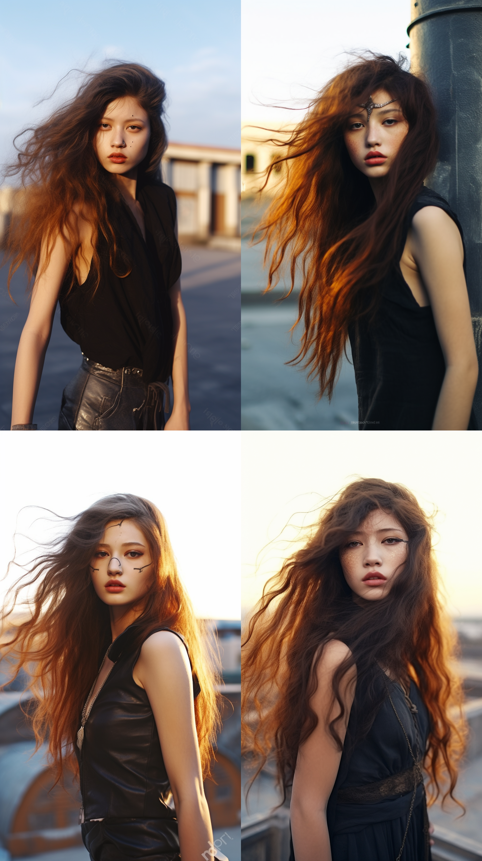 废土风，西域少女，疯狂麦克斯，小雀斑，高清特写，超清渲染，三分规则构图，最佳质量，风吹发丝