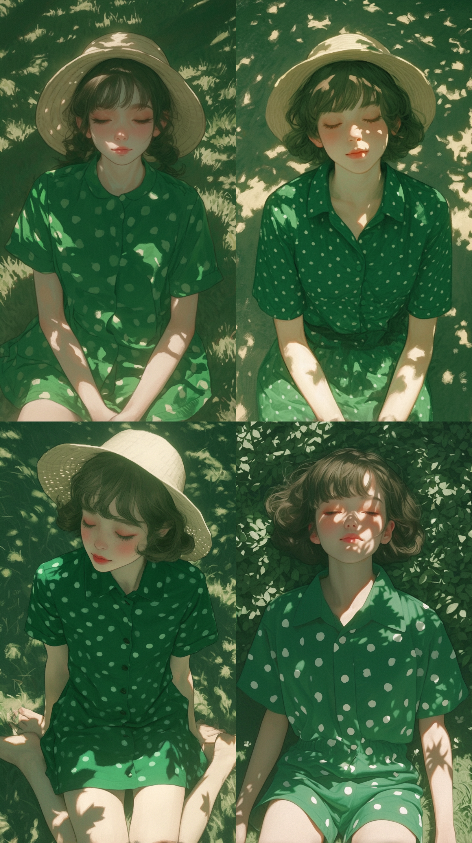 精致花园，一名优雅女子身穿古风华服，微笑盛开的千恋万花中，温柔触感，色彩缤纷，细腻光影，静谧唯美，微风拂过。古风华服，微笑，唯美，色彩缤纷，细腻光影，静谧，温柔。