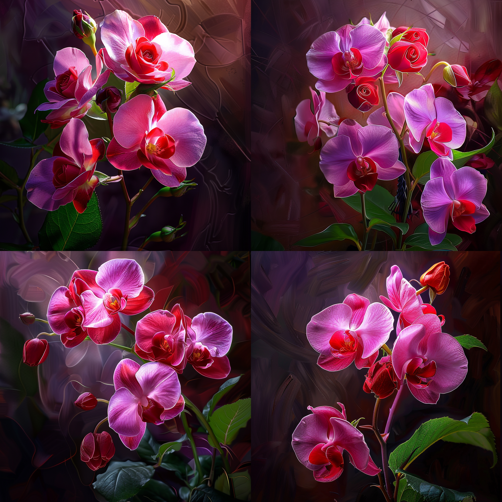 红色玫瑰 参考参考图