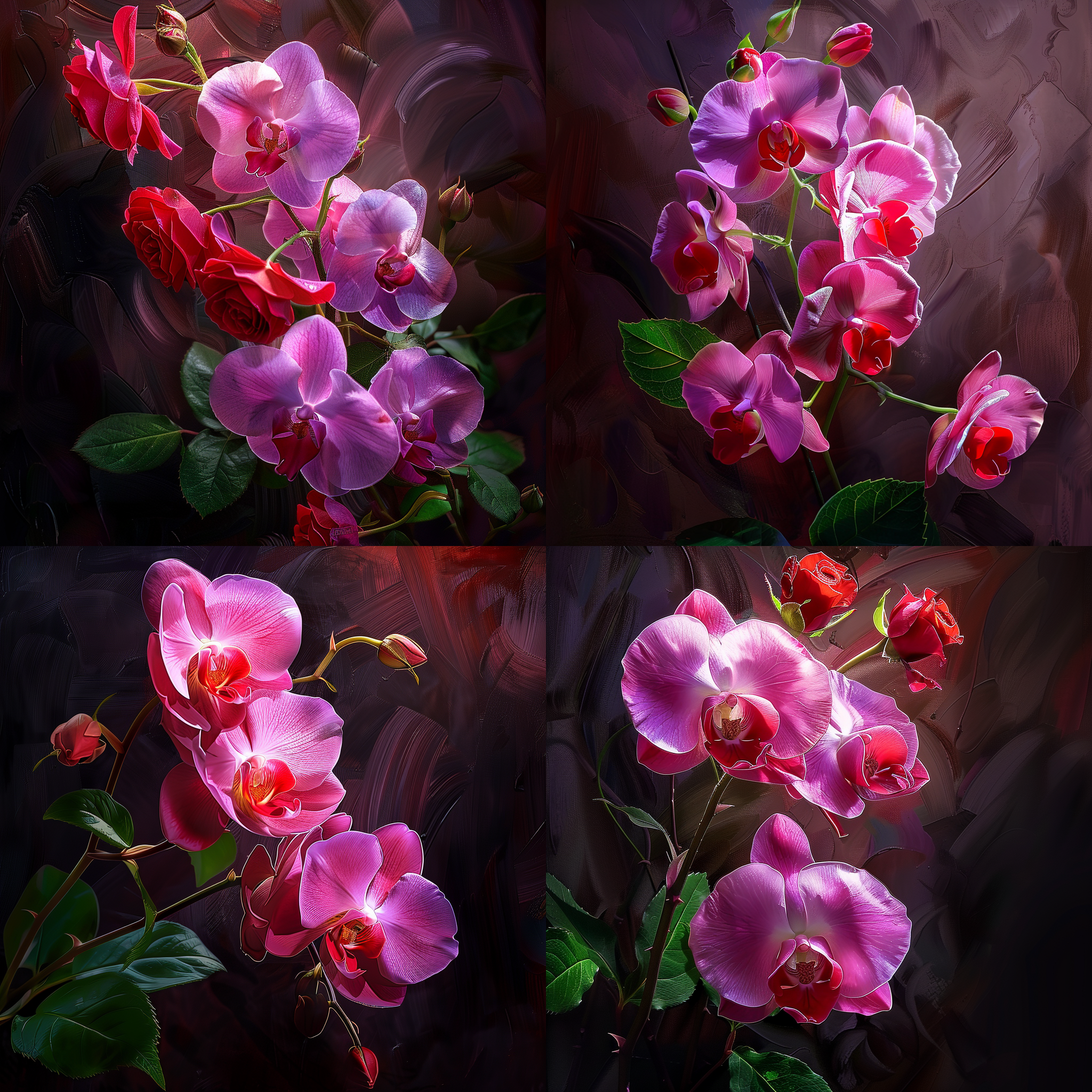 红色玫瑰 参考参考图