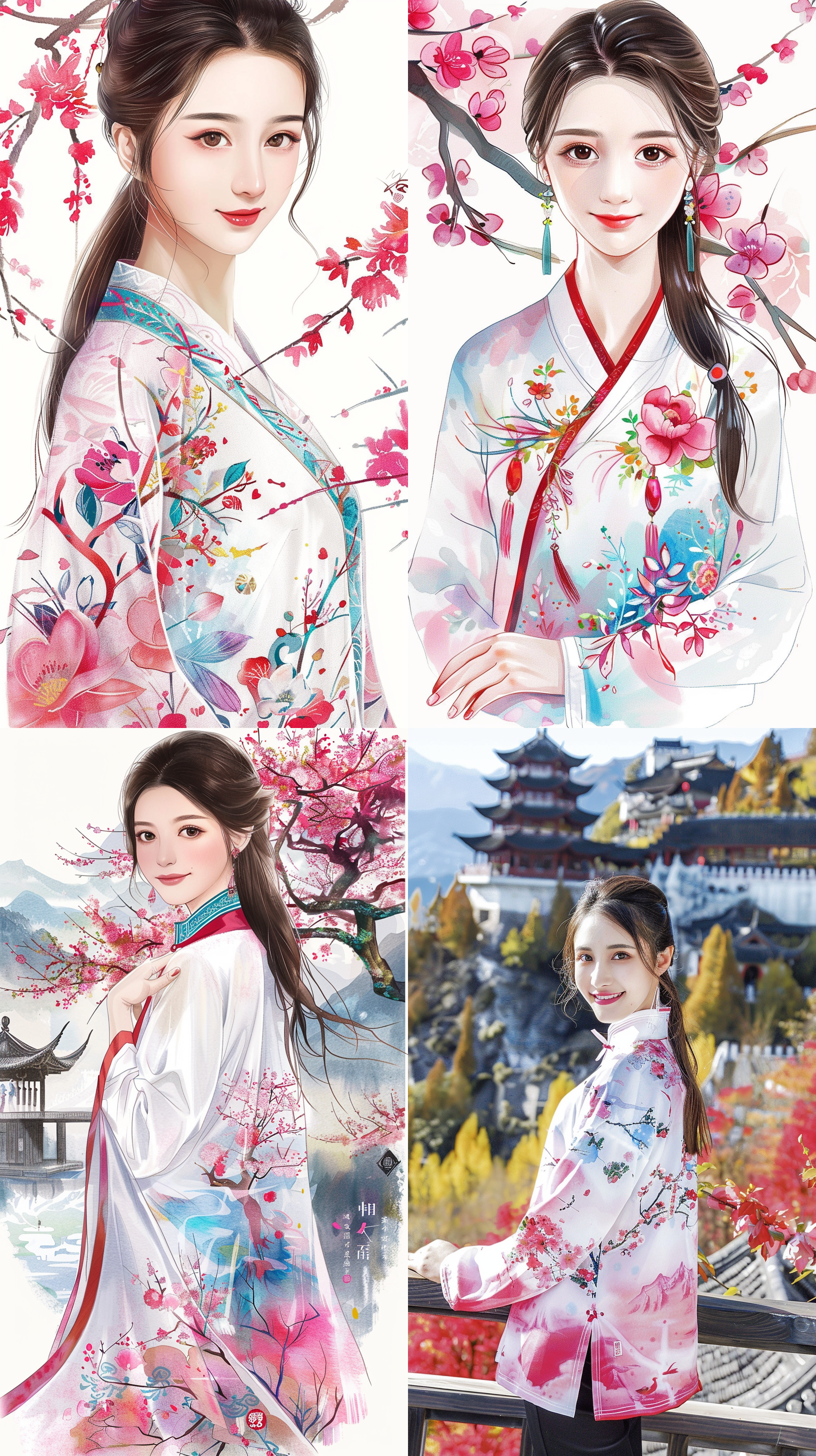 一个美丽的18岁中国女孩，超高质量