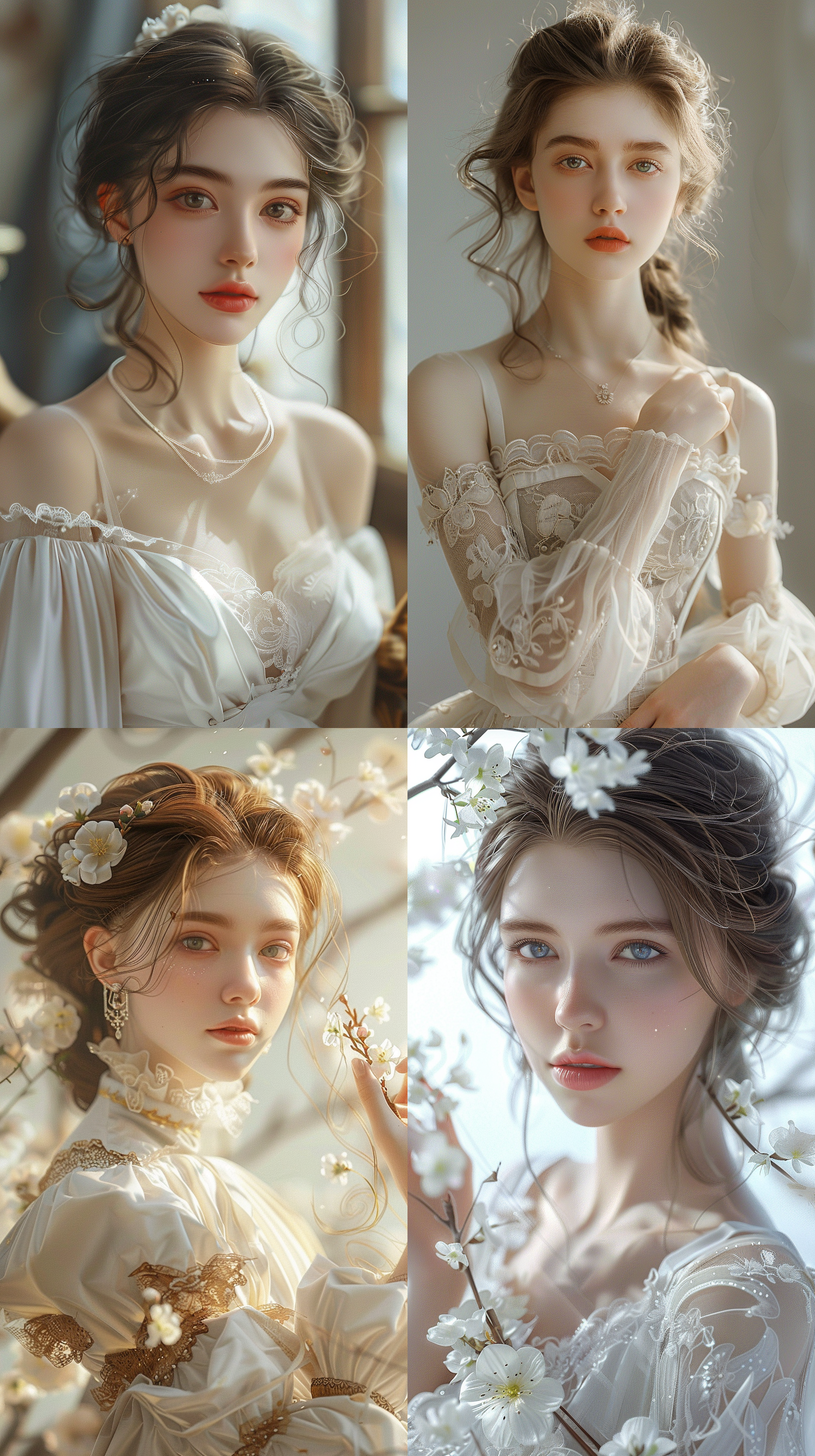 一个非常美丽的网红御姐，全身，氛围感，高质量写真，精致妆容，明亮，明亮，突出，脸蛋精致，皮肤细腻，甜美风格，浅色背景，超逼真，高品质，超高清，16k，写真风格，肤色透亮，姿势，优雅。