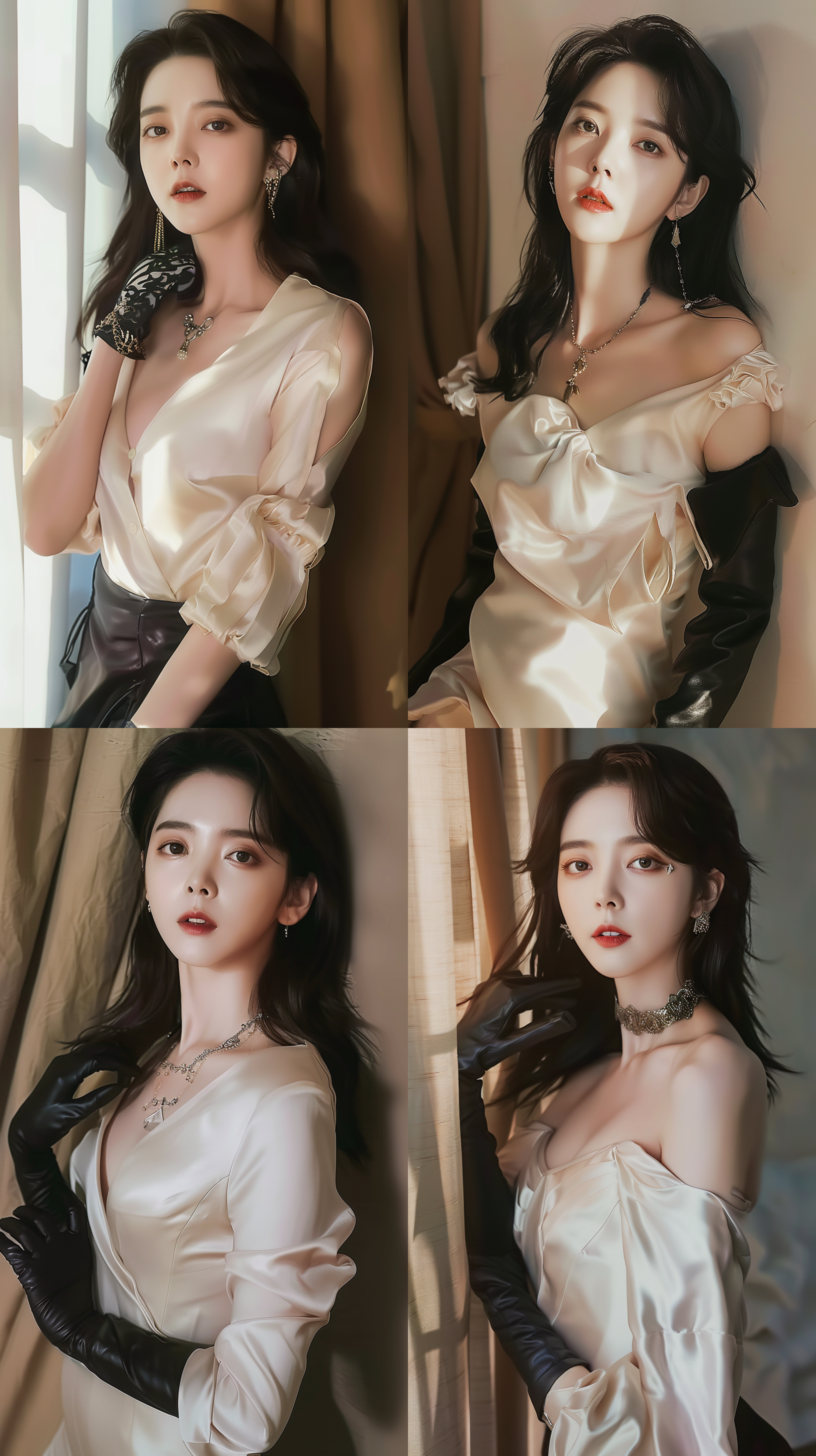 风情美女，微胖型，短发白衬衣，半身照，细节清晰，暖色调，肖像镜头，自然光，端庄优雅，神秘，丰满，精致五官，立体写真真人感，高清晰度，色彩饱满，柔和光影，细腻表情，摄影艺术，迷人眼神，自信，时尚风格。