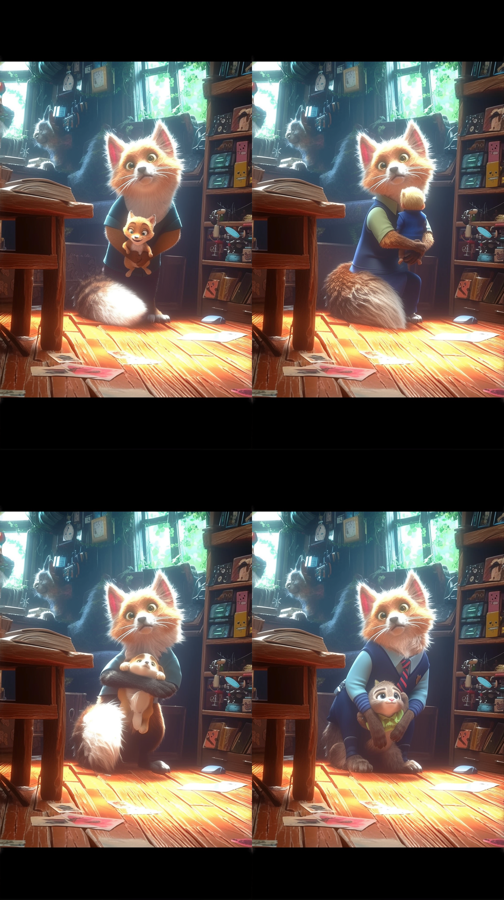 女孩长发飘逸，身穿机械战衣，注视着玻璃盒里的东西。对角线构图，高反差，老式神秘商店内部，紫色调，长焦镜头，侧光和背景灯光，凝视，神秘感。受lilia alvarado启发，与melanie martinez有关，同时也是儿童玩具广告，美丽的中国模特，受wendy froud启发。