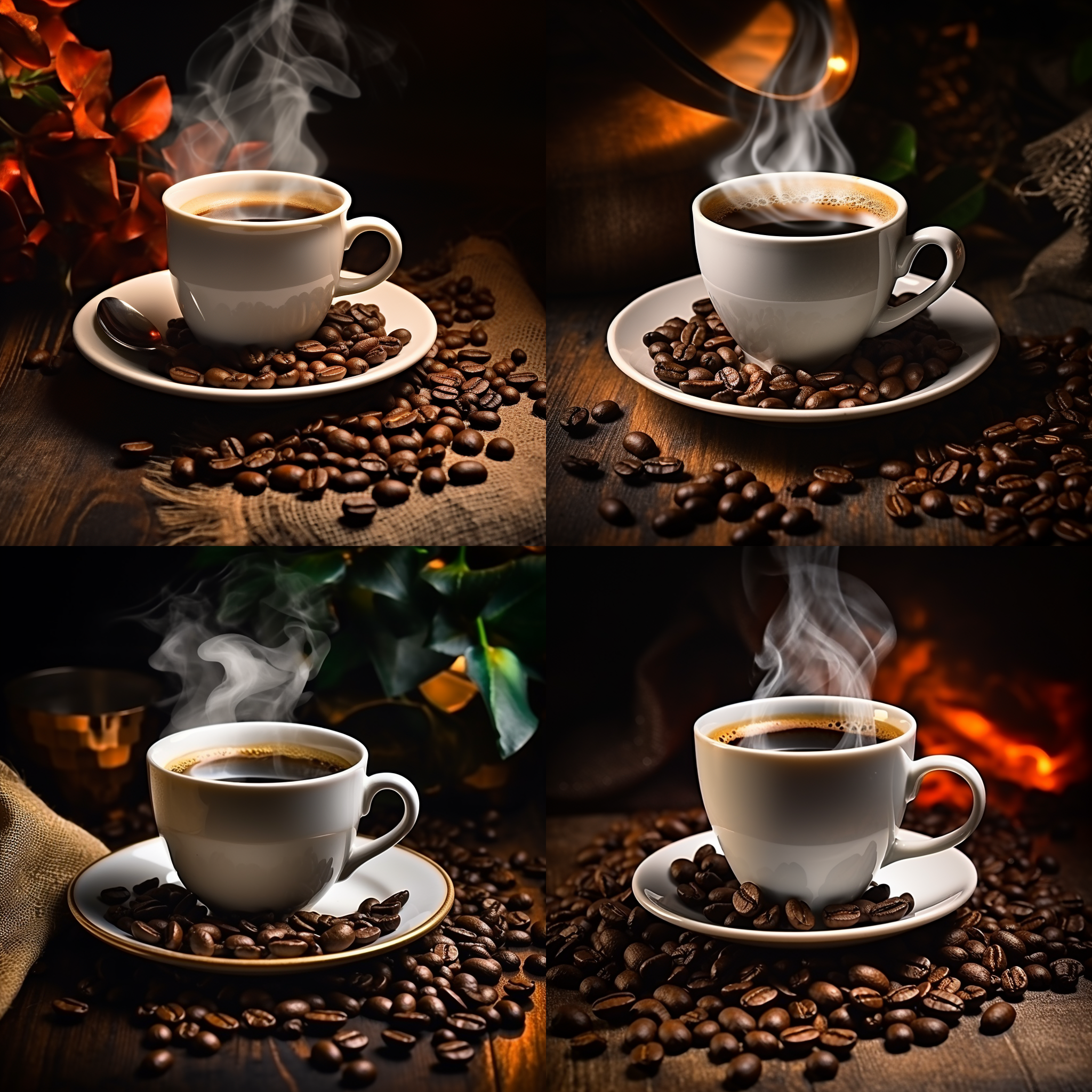 咖啡 浓香 醇厚 意境