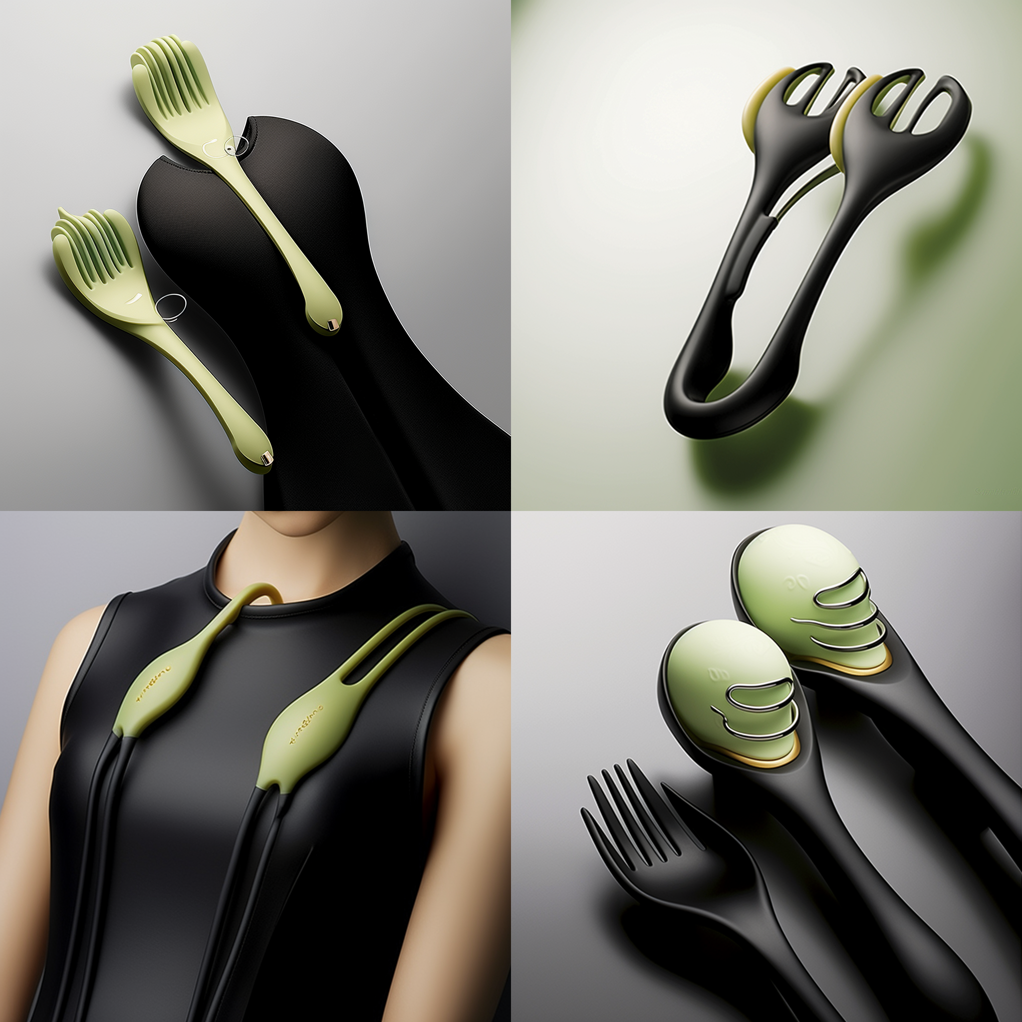 工业设计，美容仪，简约，高级，线条感