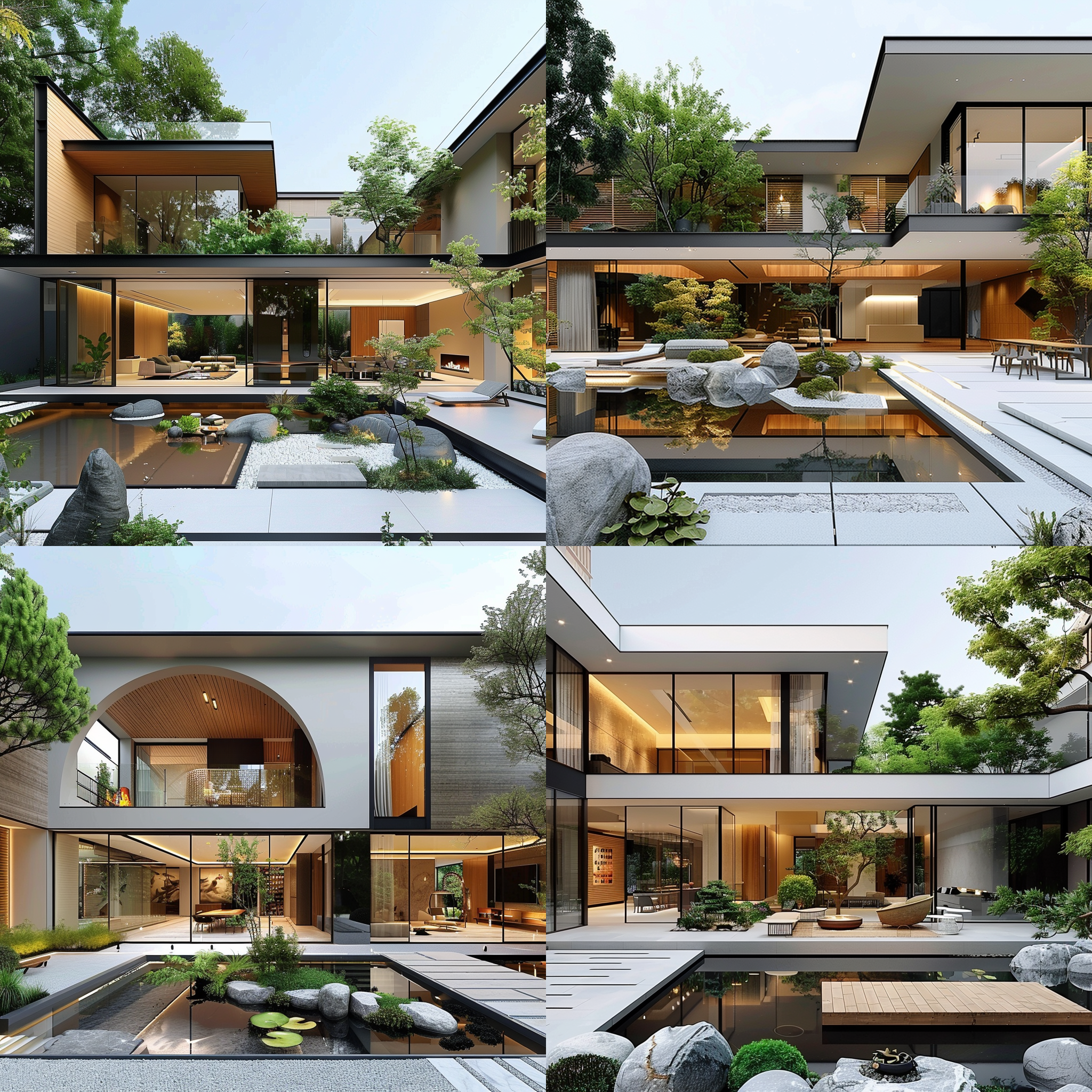 别墅，高清，建筑，建筑外立面，高清