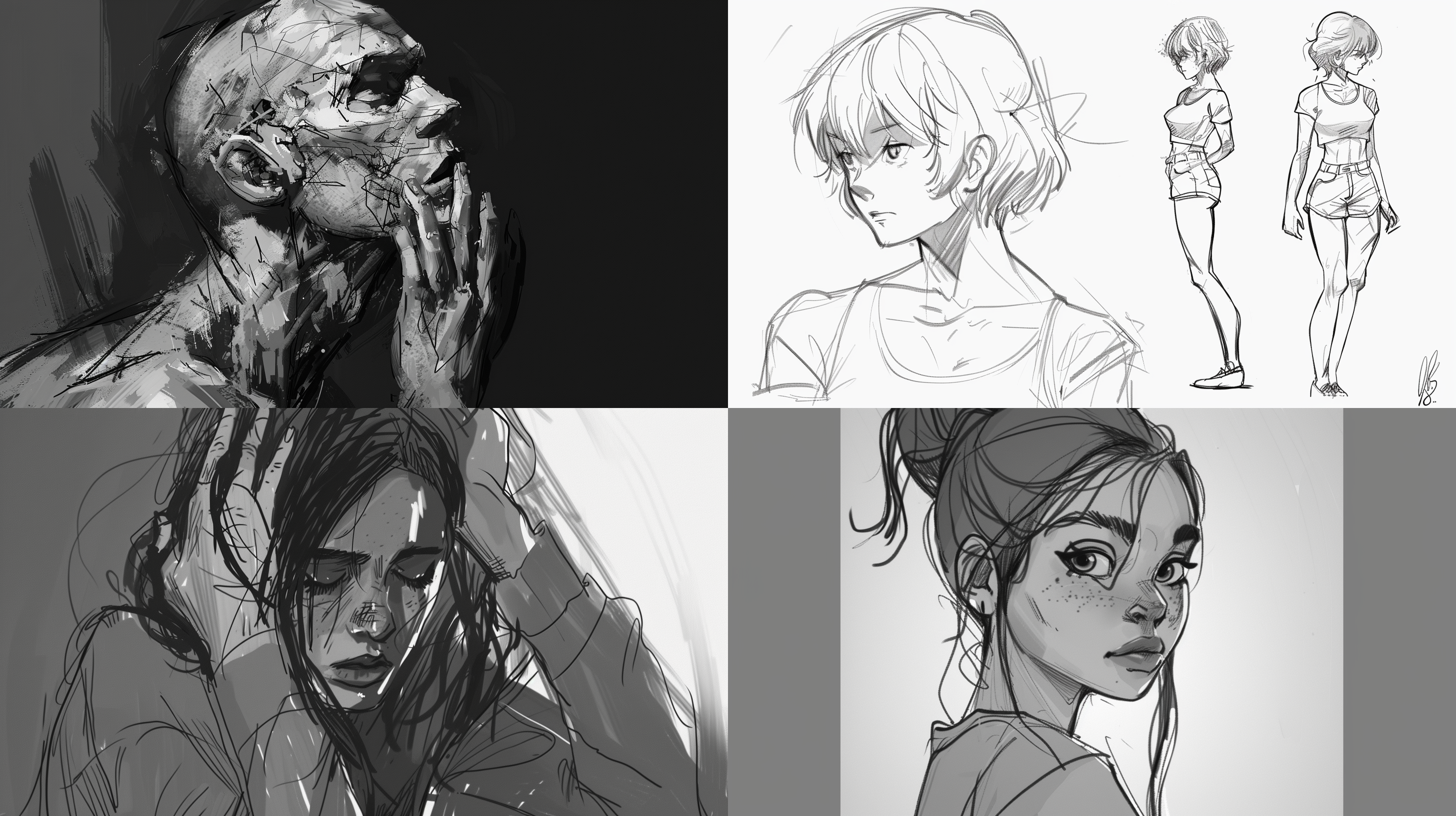 sketches, worst quality, low quality, normal quality, lowers, normal quality, monochrome, grayscale, skin spots, acnes, skin blemishes, bad anatomy, deepnegative, fat, facing away, looking away, tilted head, bad anatomy, bad hands, text error, logo, missing fingers, extra digit, fewer digits, cropped, worst quality, low quality, normal quality, jpeg artifacts, signature, watermark, character watermark, blurry, bad feet, poorly drawn hands, poorly drawn face, mutation, deformed, extra fingers, fewer digits, extra limbs, extra arms, extra legs, malformed limbs, fused fingers, too many fingers, long neck, cross-eyed, mutated hands, bad body, bad proportions, gross proportions, text error, missing fingers, missing arms, missing legs, extra digit, extra arms, extra legs.