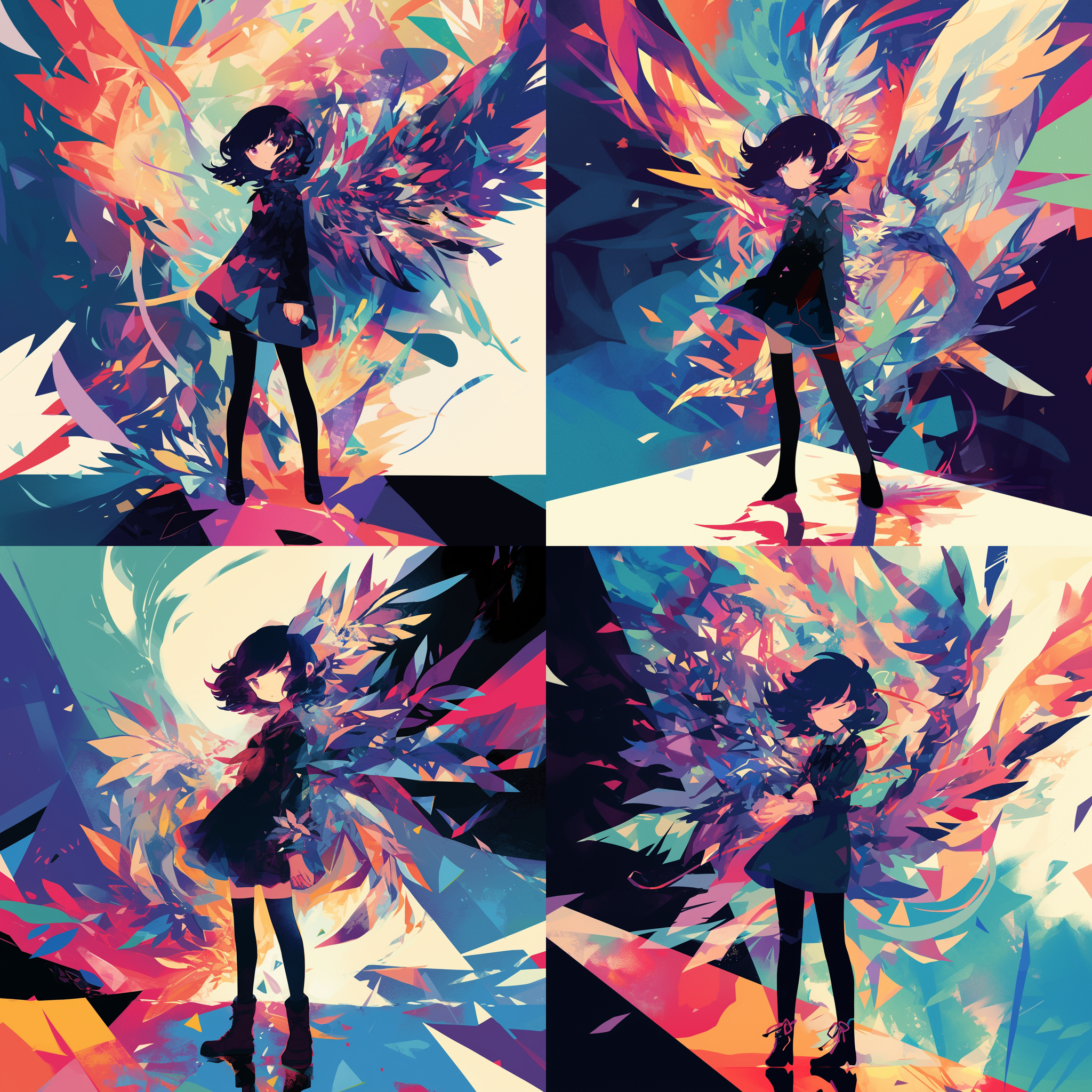 矛盾的世界，文字“asa24”