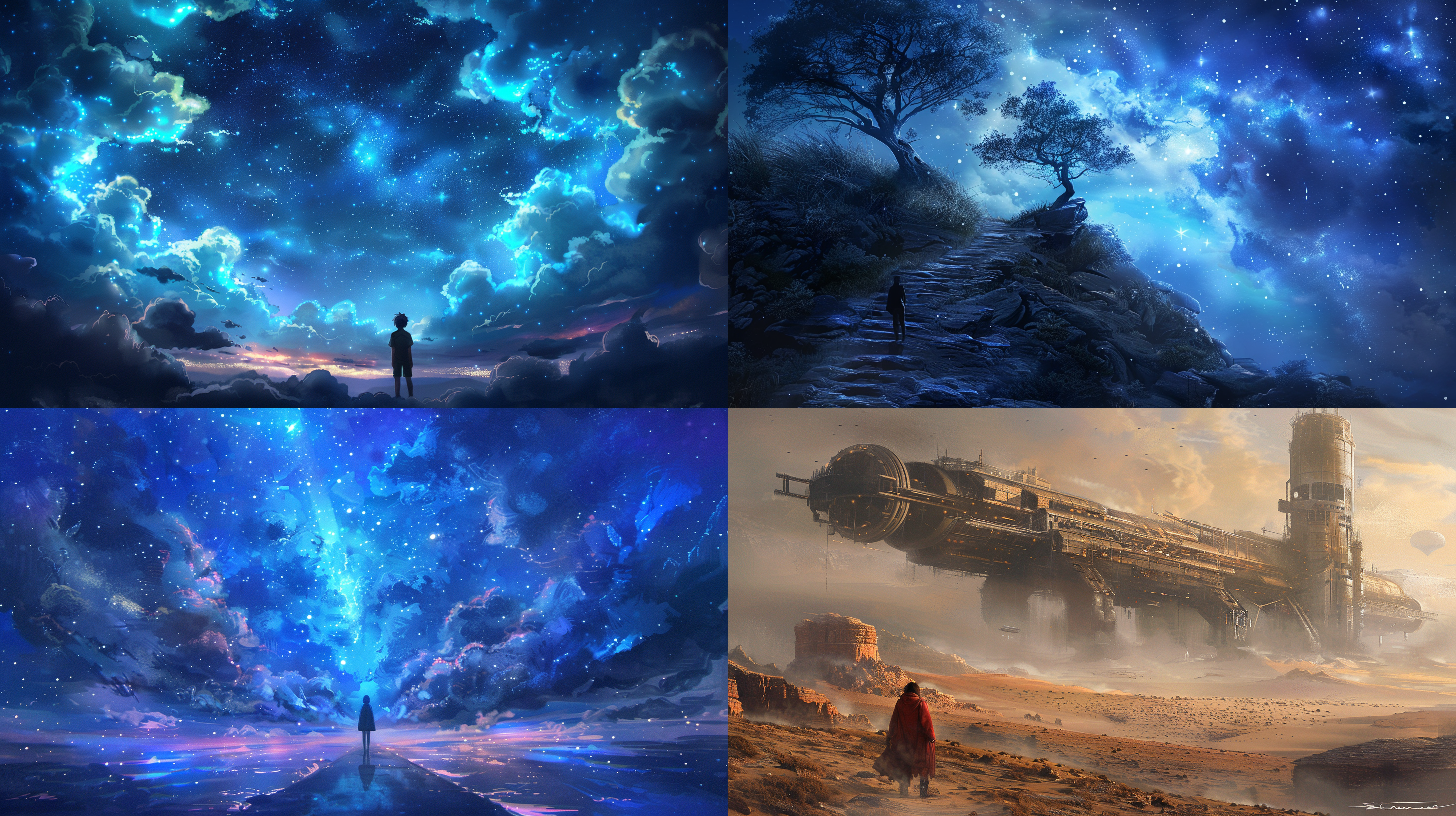 未来发展的目标：星辰大海 创风格