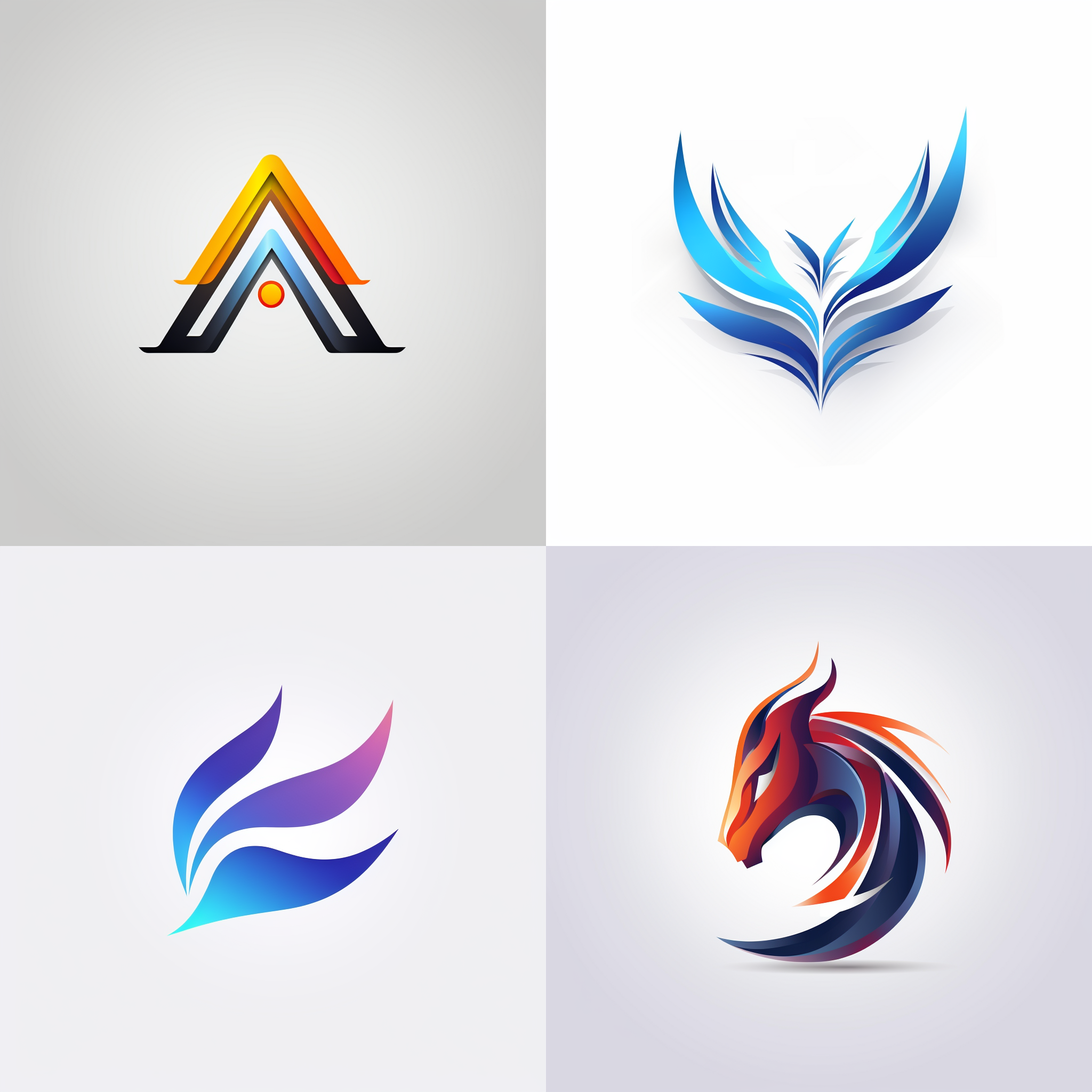 logo design, technology community，flat style, 2d, white background，simple style，vector，abstract，asymmetrical