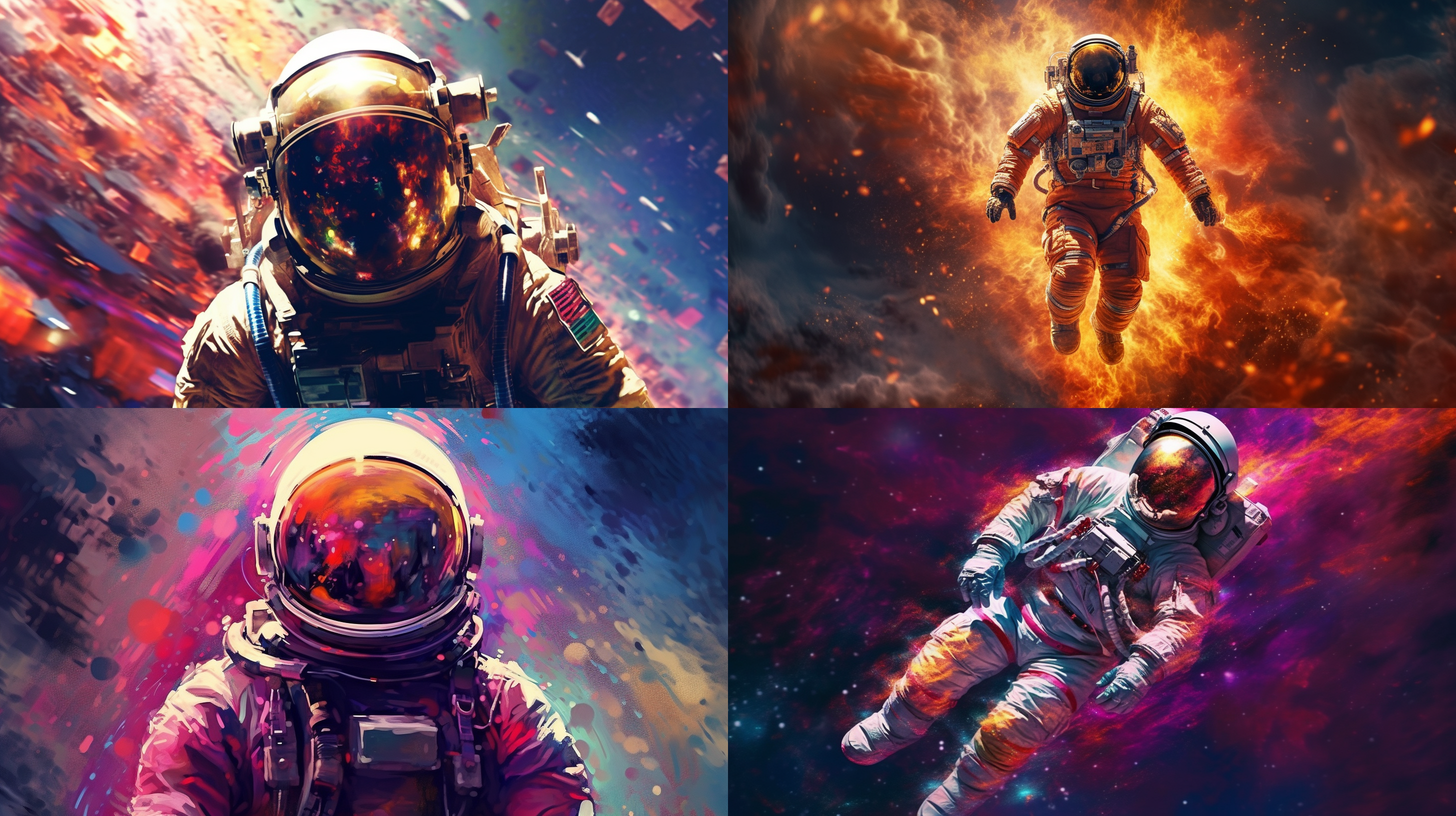 航天员，高清 酸妖艺术