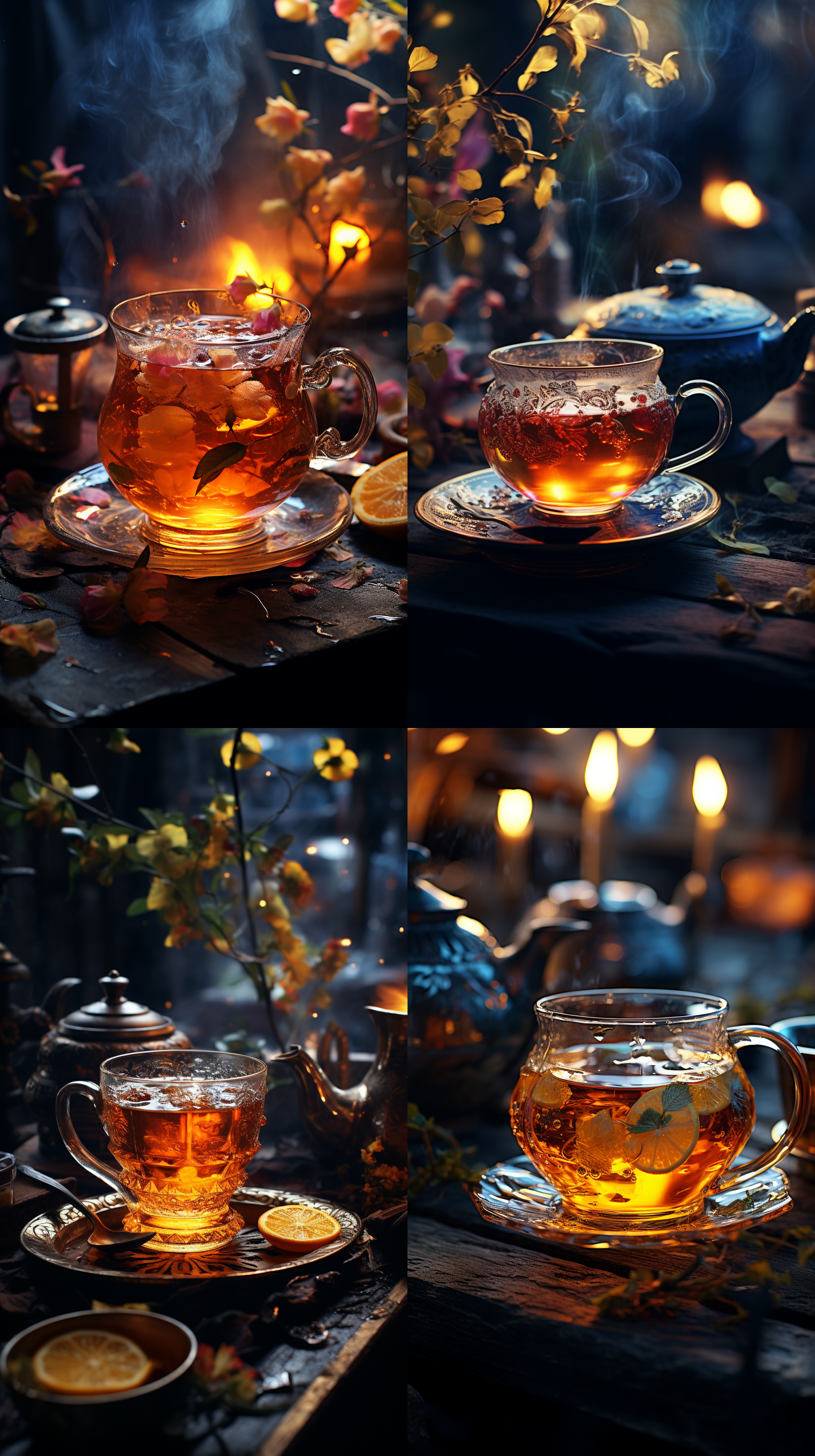 煮茶，明亮的光线，电影的质感，神秘的感觉，东方美学，8k，高清