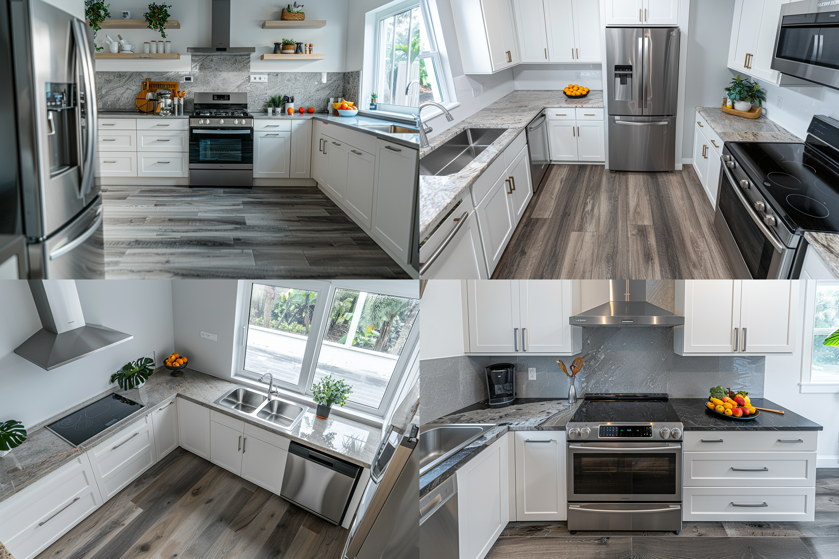 厨房，高清摄影，专业拍摄 第一人视角 鸟瞰 俯视 厨房 虚化 隔光板 柔光