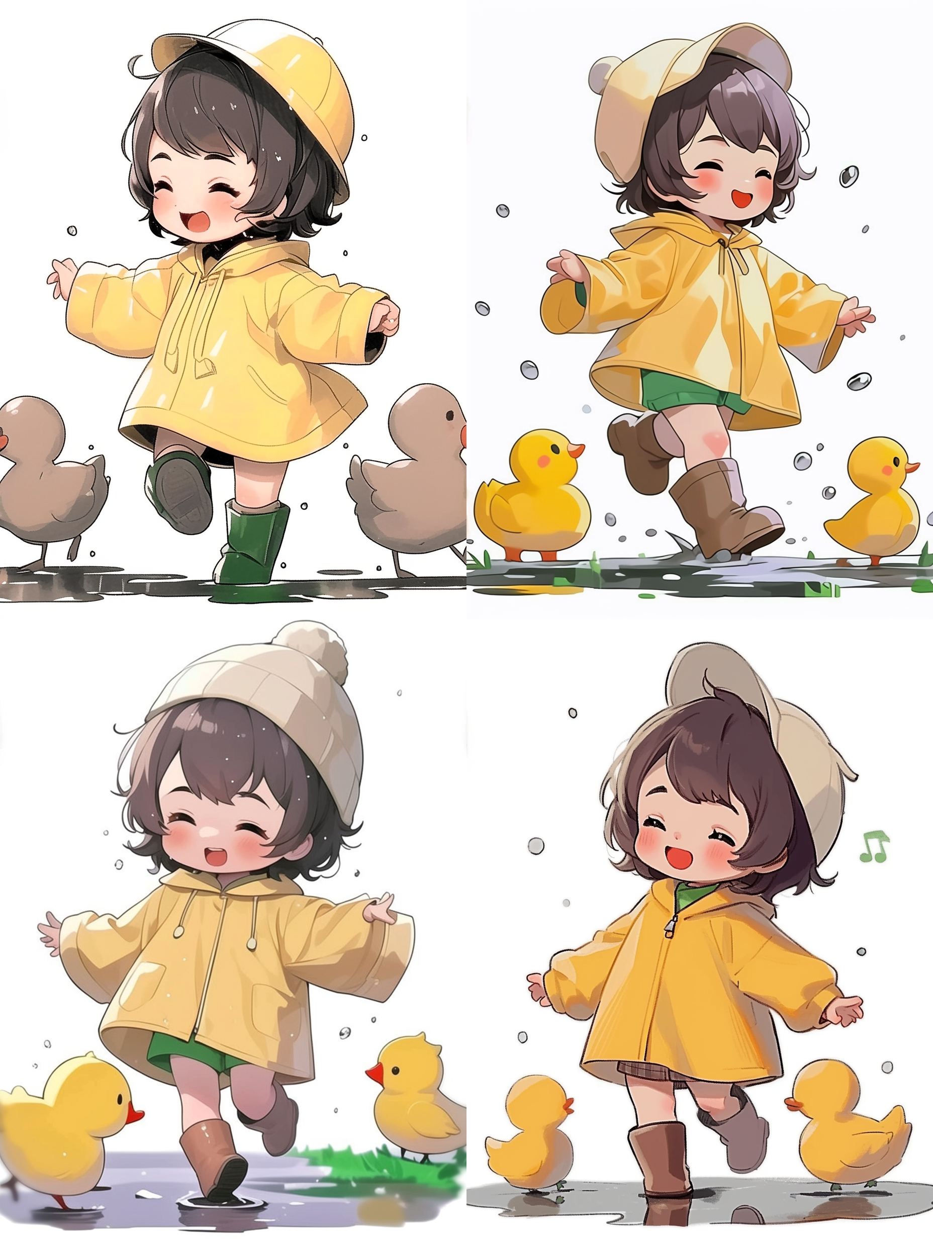 running in the snow