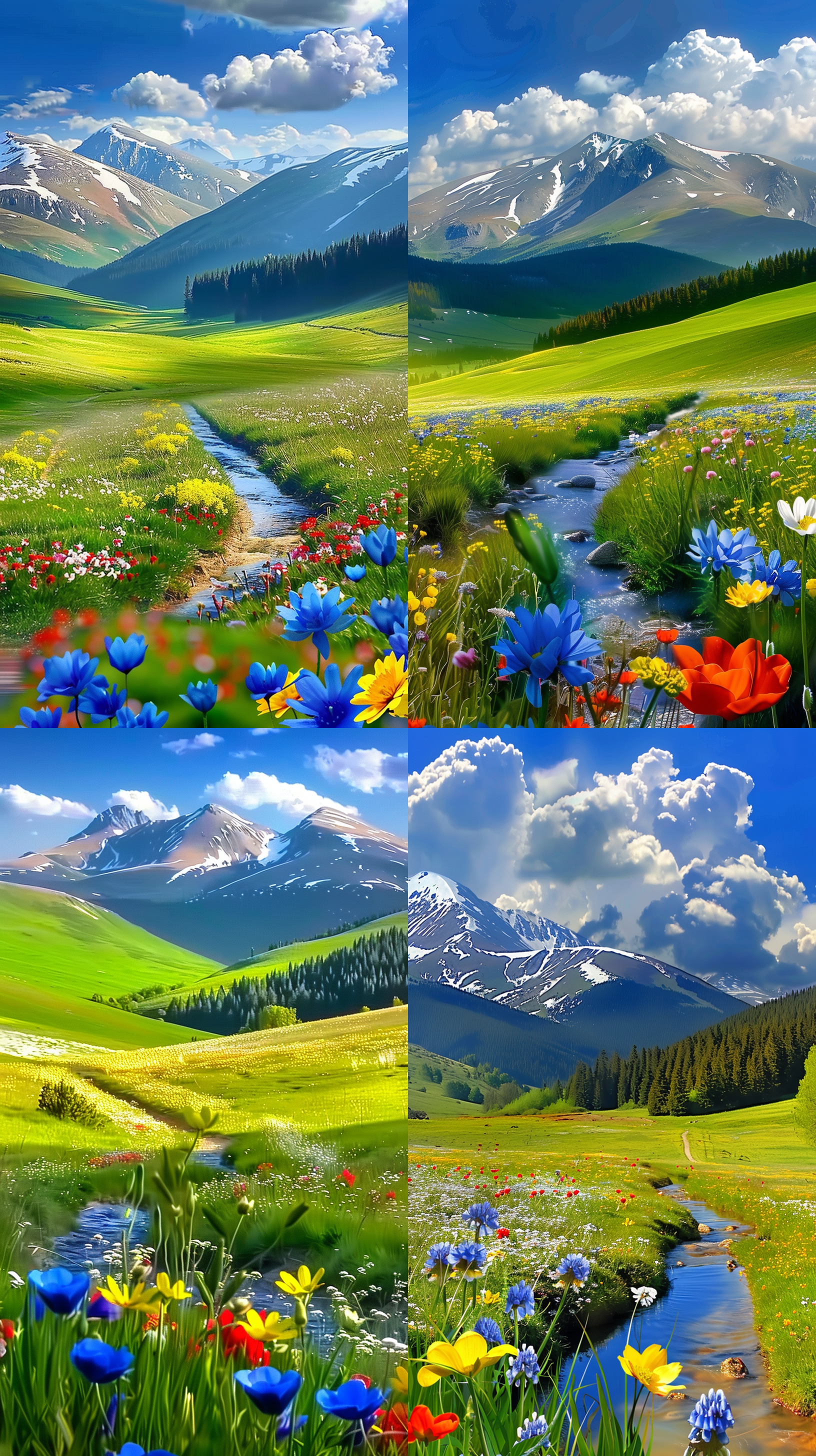 mountain behind meadow, colourfull, widescreen shot, blossoming path to heaven, beautiful frames, extremely beautiful, paths, nature documentry footage, forbidden beauty, romantic simple path traced, adrian borda, foot path, windows 7, beautiful dreamy breathtaking, streams, normandy